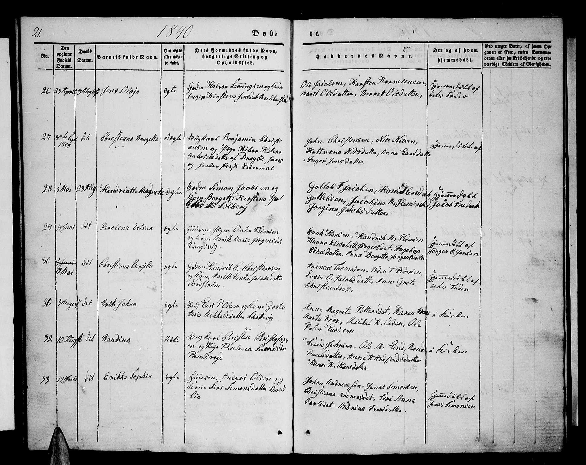 Tranøy sokneprestkontor, AV/SATØ-S-1313/I/Ia/Iab/L0001klokker: Parish register (copy) no. 1, 1835-1853, p. 21