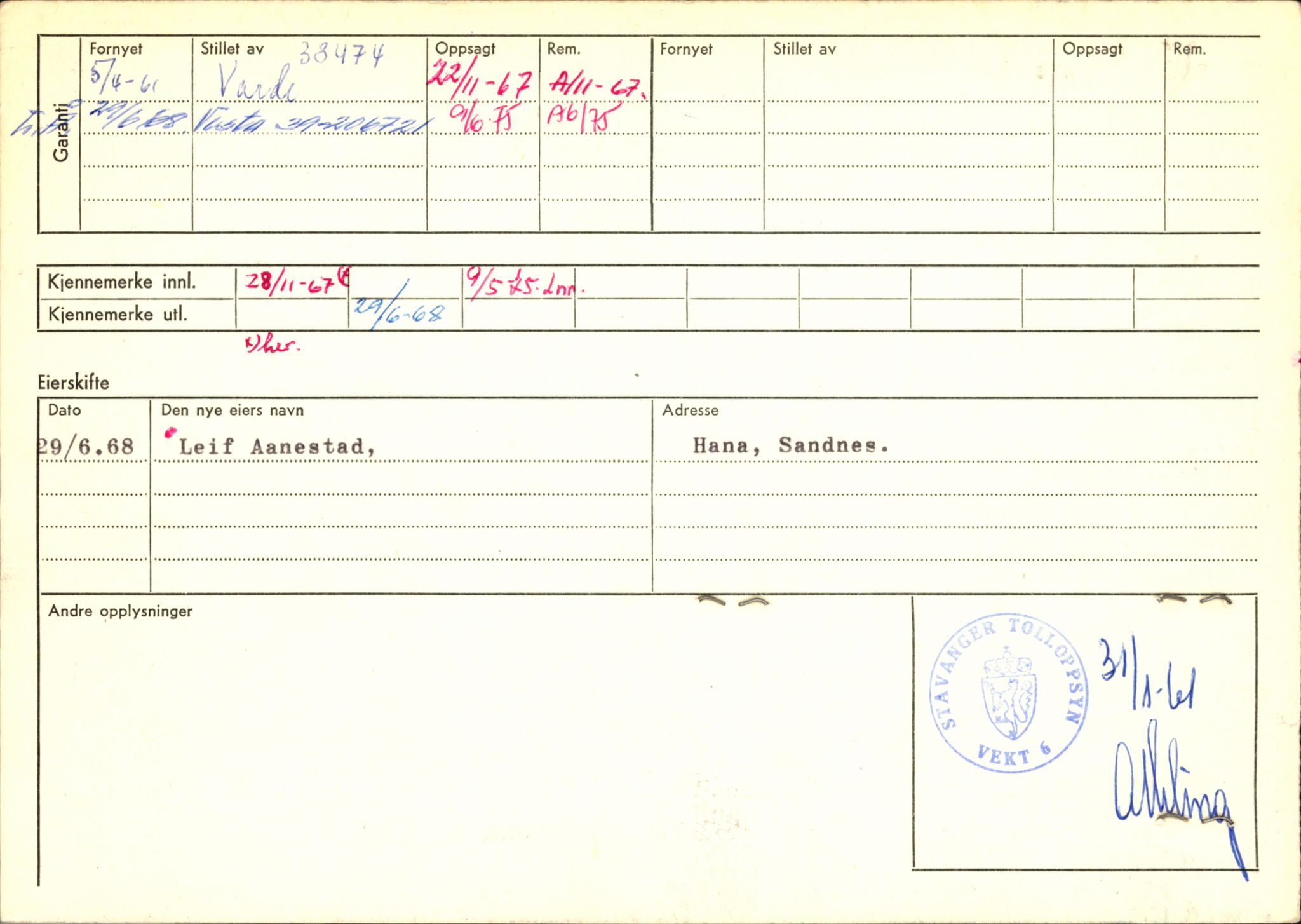 Stavanger trafikkstasjon, AV/SAST-A-101942/0/F/L0057: L-57200 - L-57999, 1930-1971, p. 2072