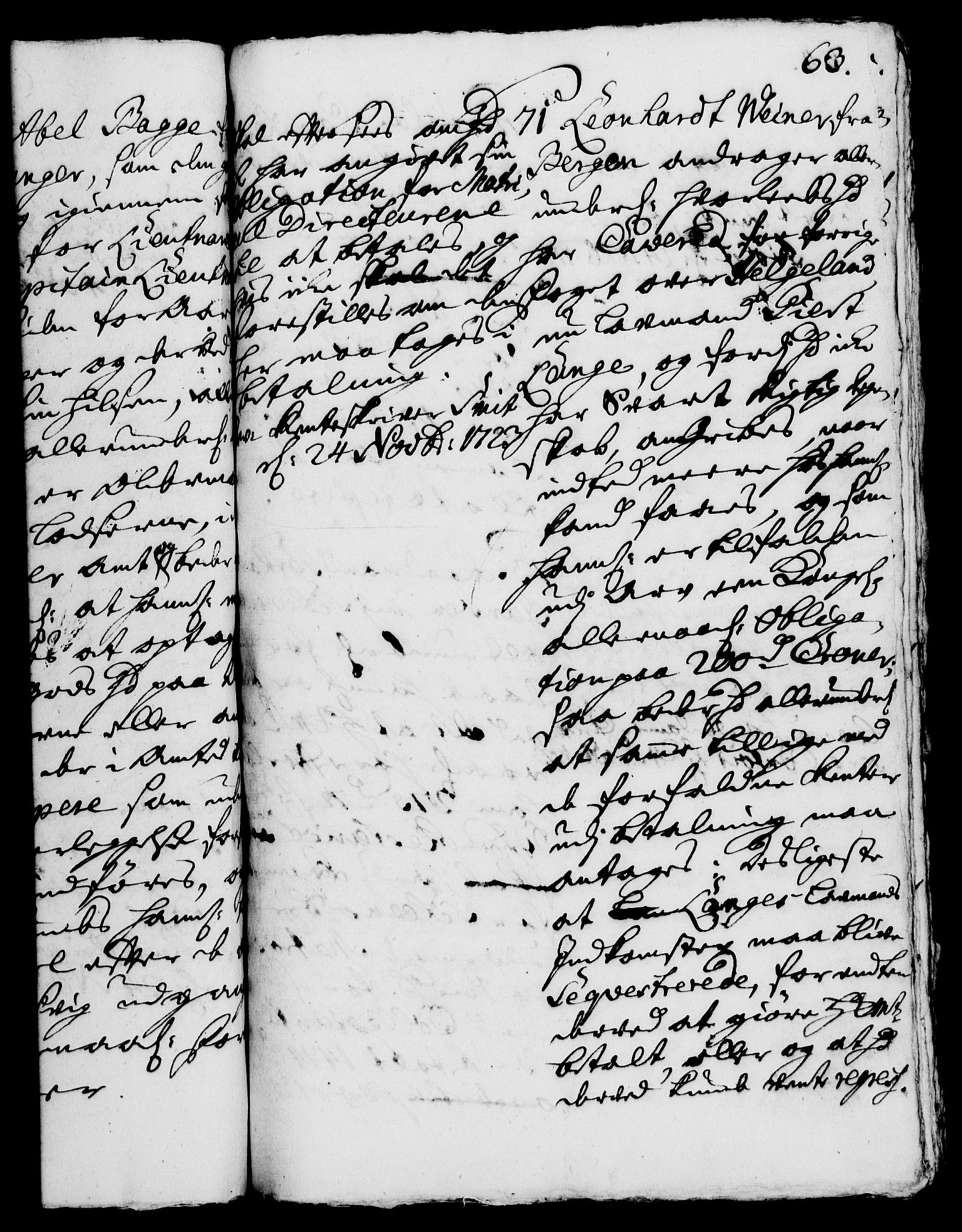 Rentekammeret, Kammerkanselliet, RA/EA-3111/G/Gh/Gha/L0006: Norsk ekstraktmemorialprotokoll (merket RK 53.51), 1723-1724, p. 63