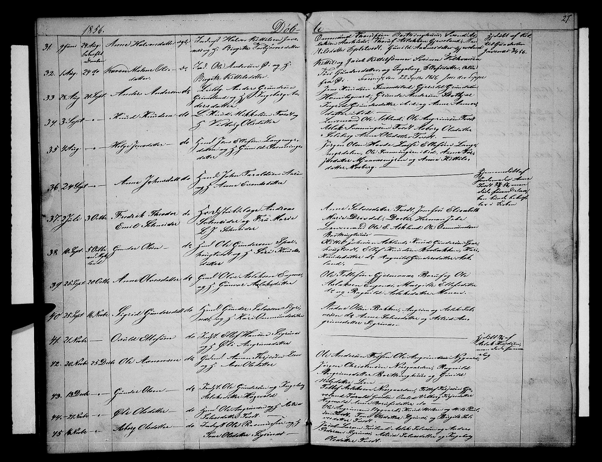 Åmli sokneprestkontor, AV/SAK-1111-0050/F/Fb/Fbc/L0002: Parish register (copy) no. B 2, 1850-1867, p. 27