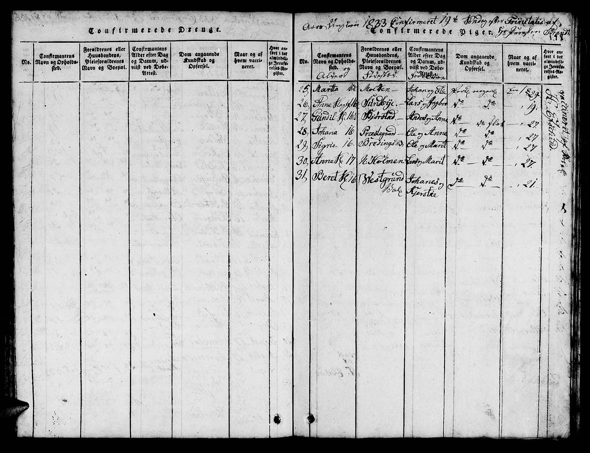 Ministerialprotokoller, klokkerbøker og fødselsregistre - Nord-Trøndelag, SAT/A-1458/724/L0265: Parish register (copy) no. 724C01, 1816-1845, p. 198