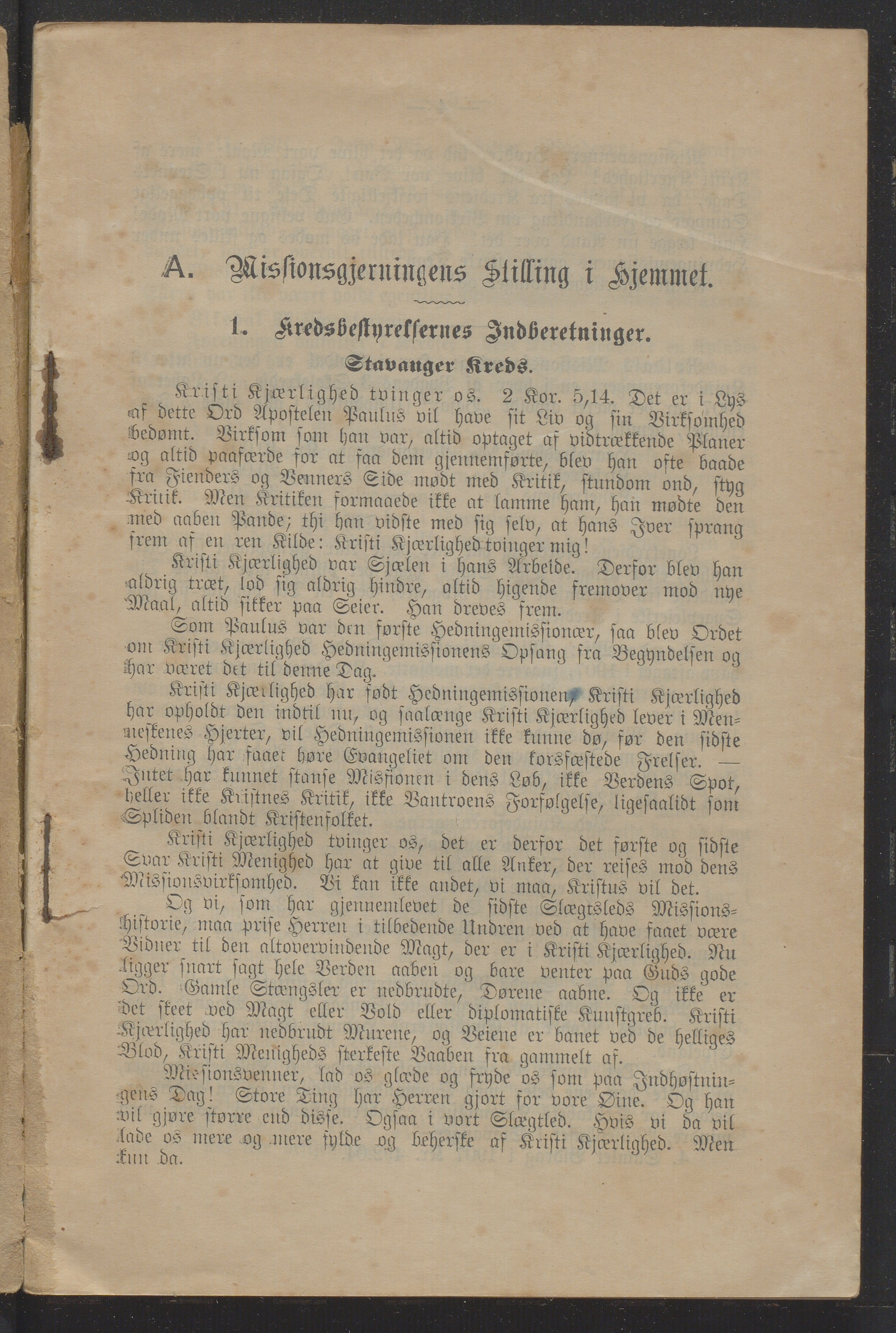 Det Norske Misjonsselskap - hovedadministrasjonen, VID/MA-A-1045/D/Db/Dba/L0340/0008: Beretninger, Bøker, Skrifter o.l   / Årsberetninger. Heftet. 66. , 1907