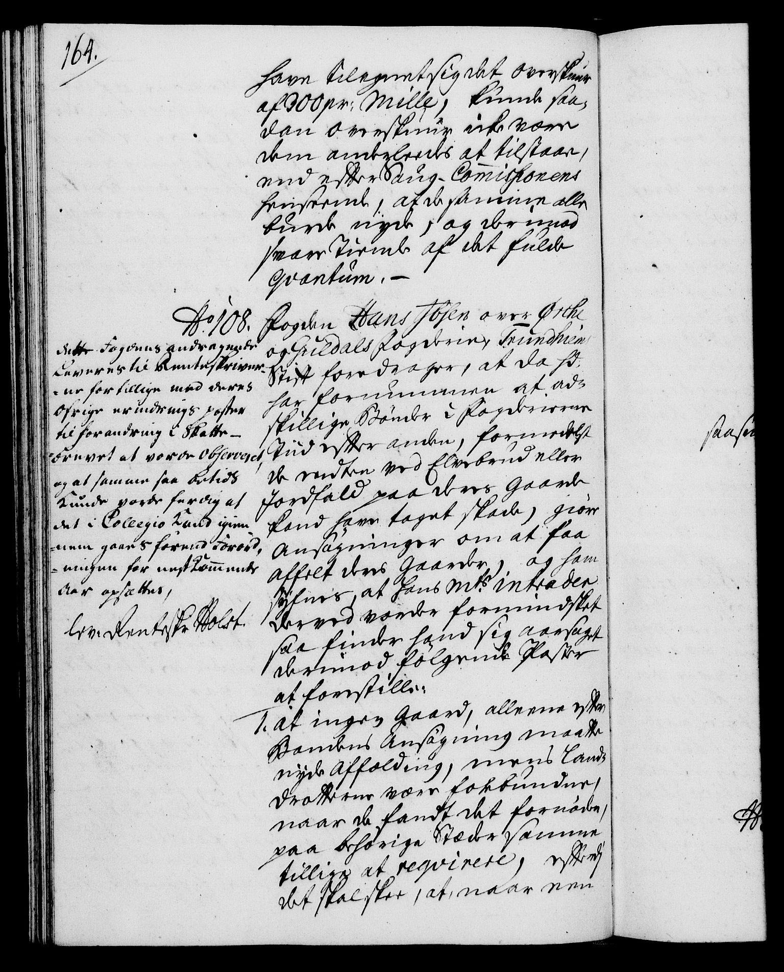 Rentekammeret, Kammerkanselliet, AV/RA-EA-3111/G/Gh/Gha/L0021: Norsk ekstraktmemorialprotokoll (merket RK 53.66), 1739, p. 164