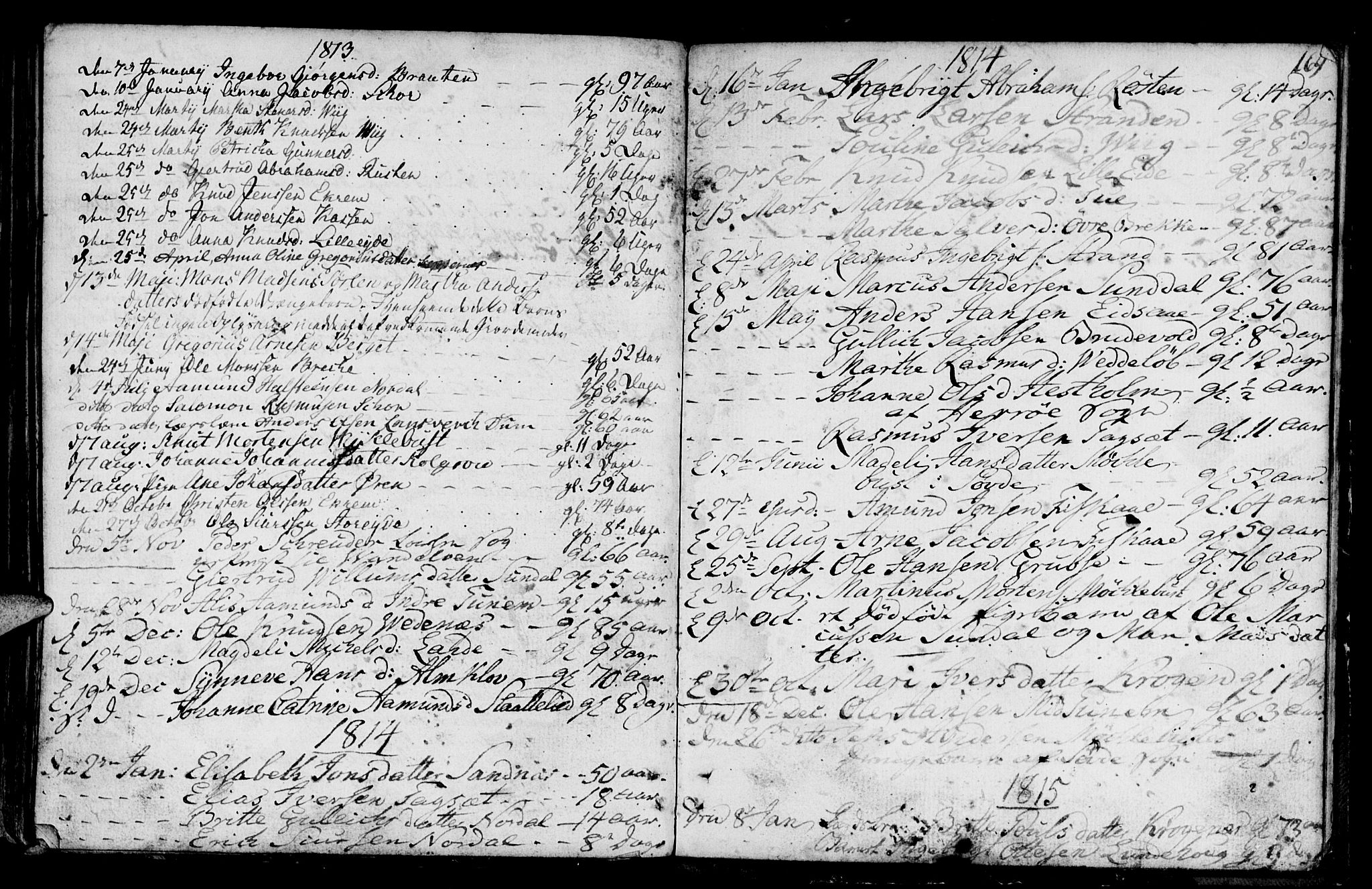 Ministerialprotokoller, klokkerbøker og fødselsregistre - Møre og Romsdal, SAT/A-1454/501/L0002: Parish register (official) no. 501A02, 1760-1816, p. 169