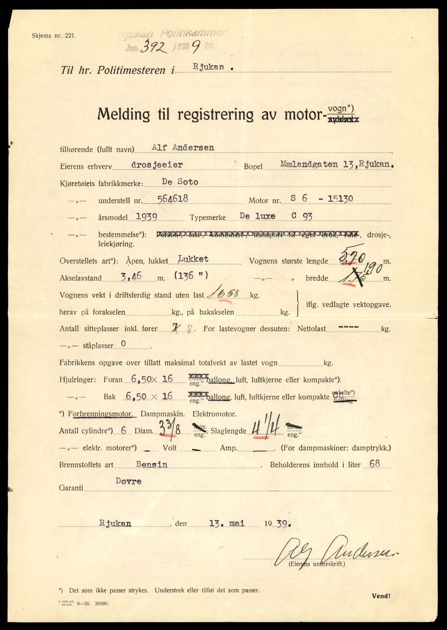 Møre og Romsdal vegkontor - Ålesund trafikkstasjon, SAT/A-4099/F/Fe/L0008: Registreringskort for kjøretøy T 747 - T 894, 1927-1998, p. 2878