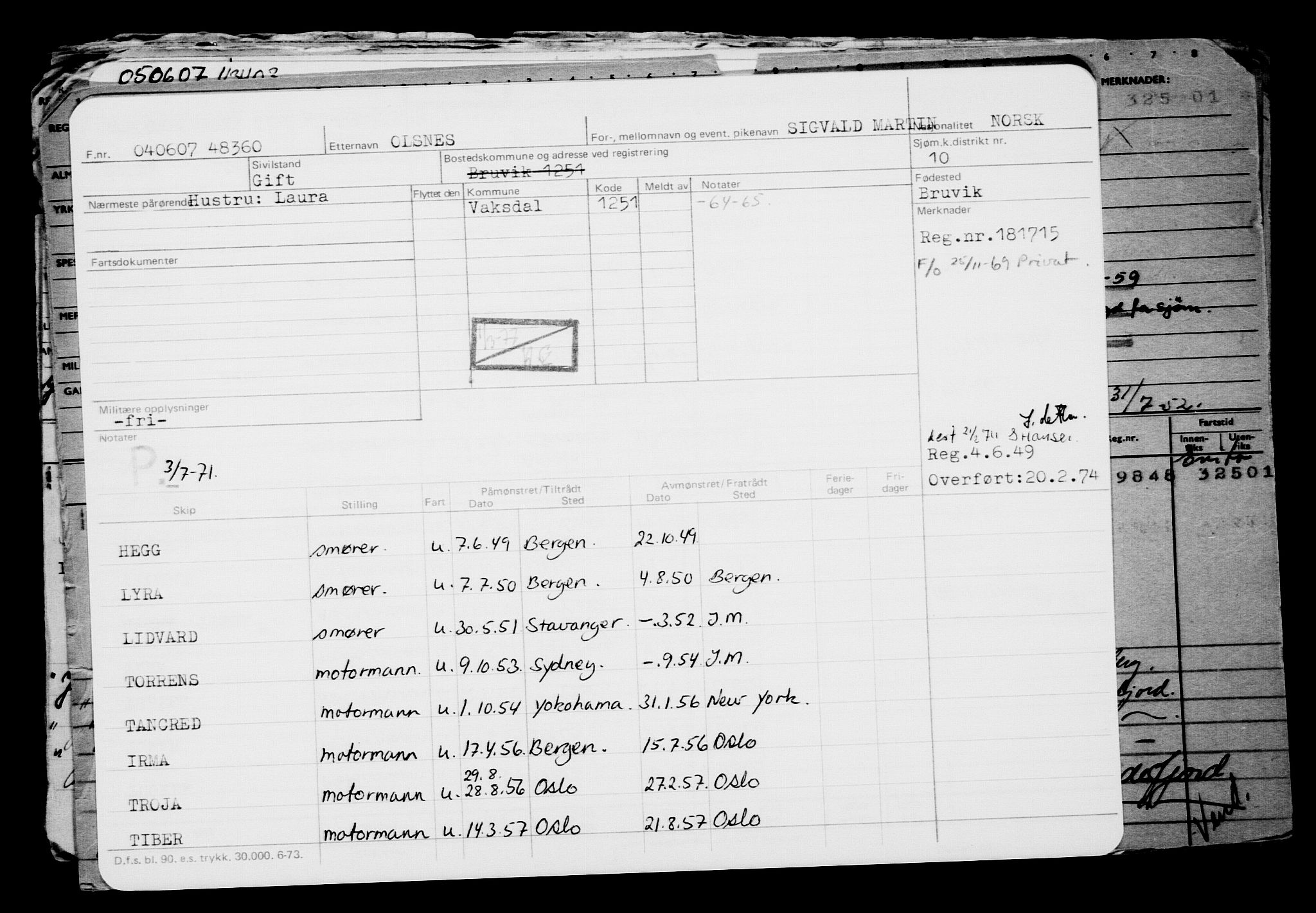 Direktoratet for sjømenn, AV/RA-S-3545/G/Gb/L0071: Hovedkort, 1907, p. 459