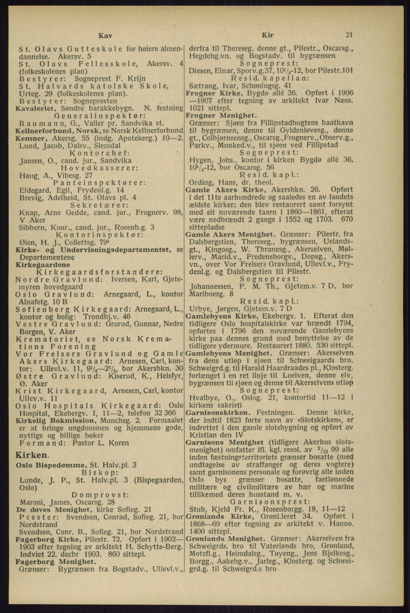 Kristiania/Oslo adressebok, PUBL/-, 1929, p. 21