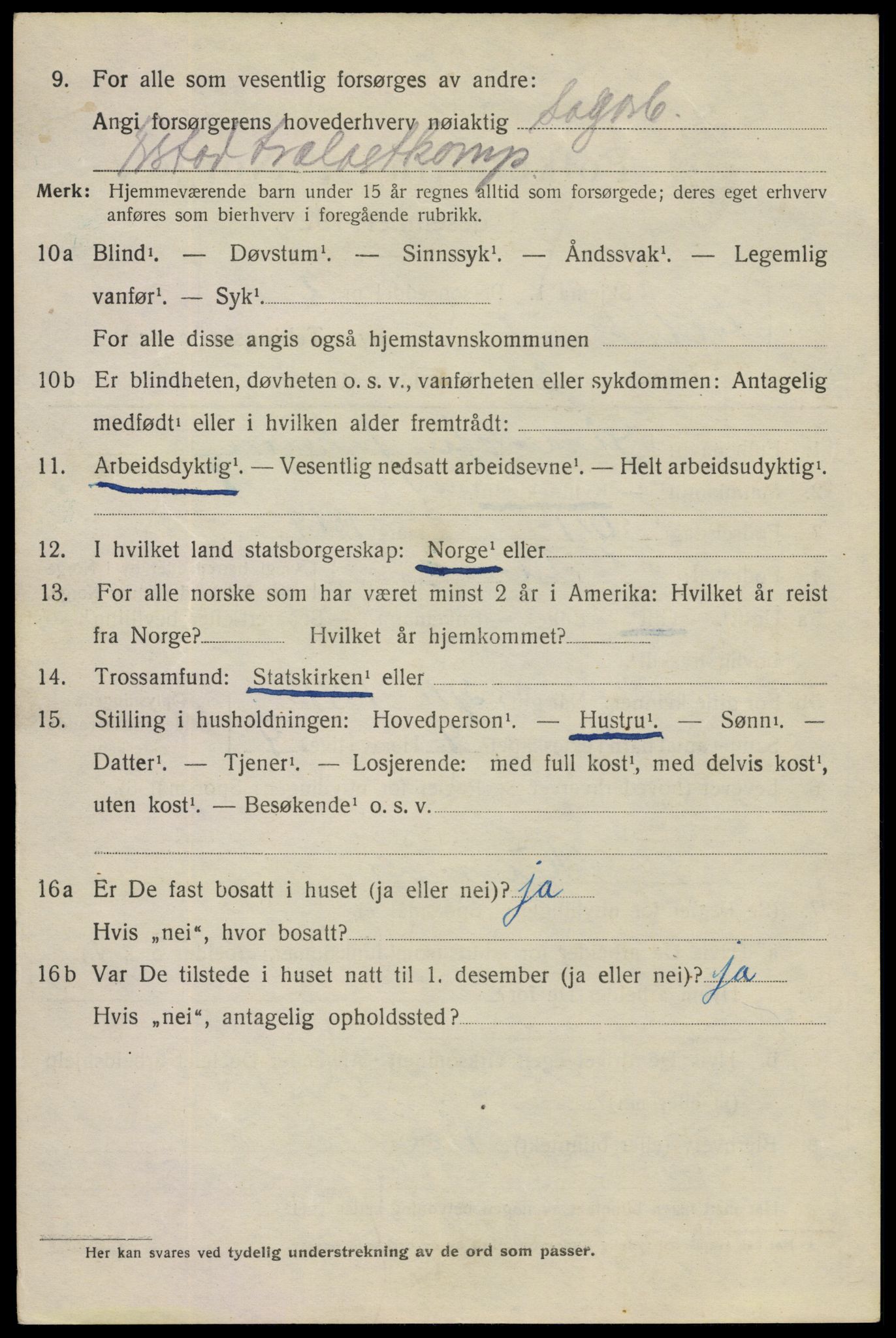 SAO, 1920 census for Fredrikstad, 1920, p. 17032