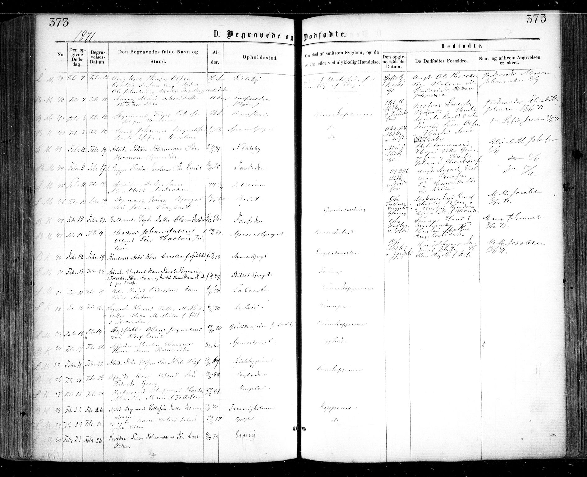 Glemmen prestekontor Kirkebøker, SAO/A-10908/F/Fa/L0008: Parish register (official) no. 8, 1862-1871, p. 373