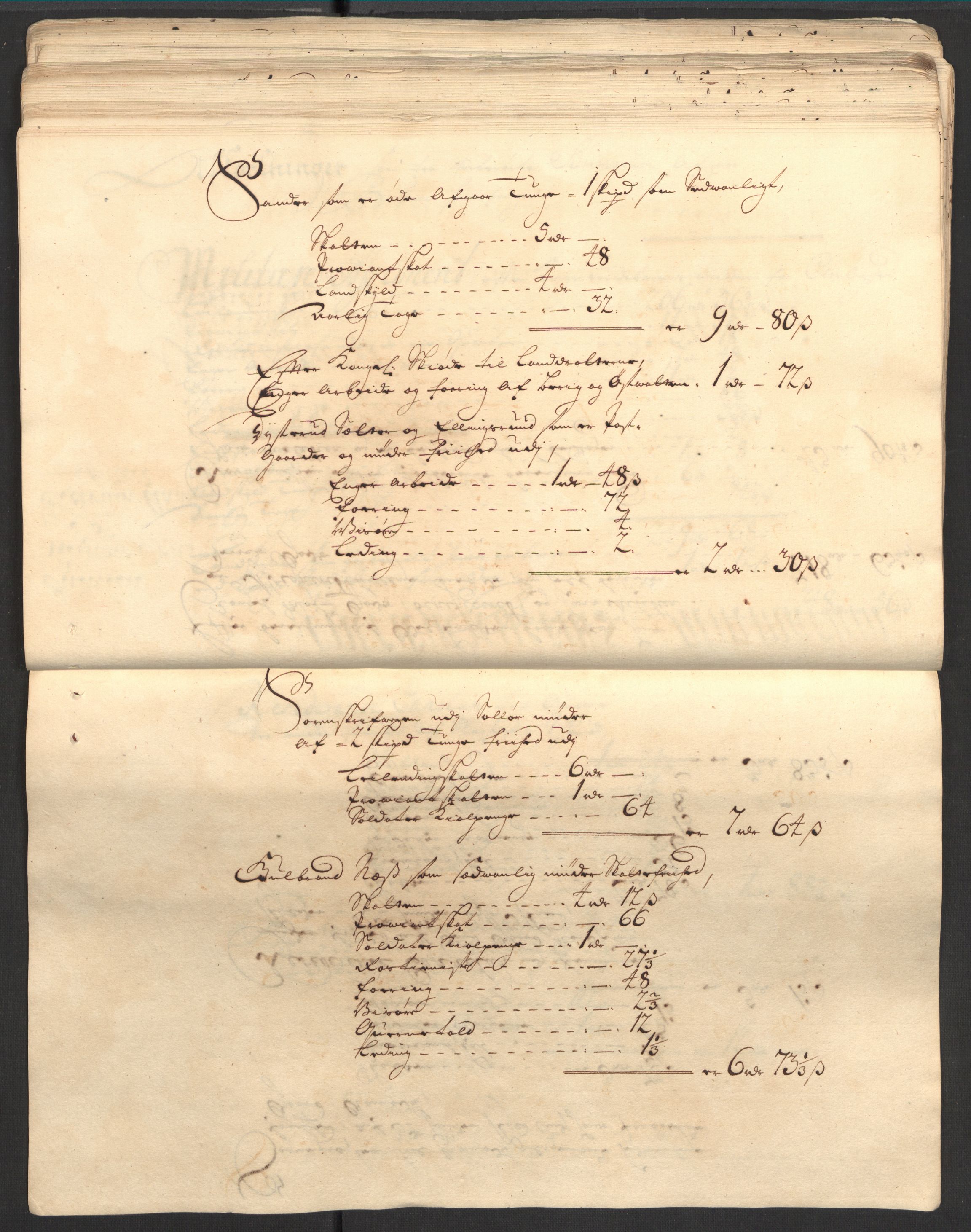 Rentekammeret inntil 1814, Reviderte regnskaper, Fogderegnskap, RA/EA-4092/R13/L0844: Fogderegnskap Solør, Odal og Østerdal, 1707, p. 110