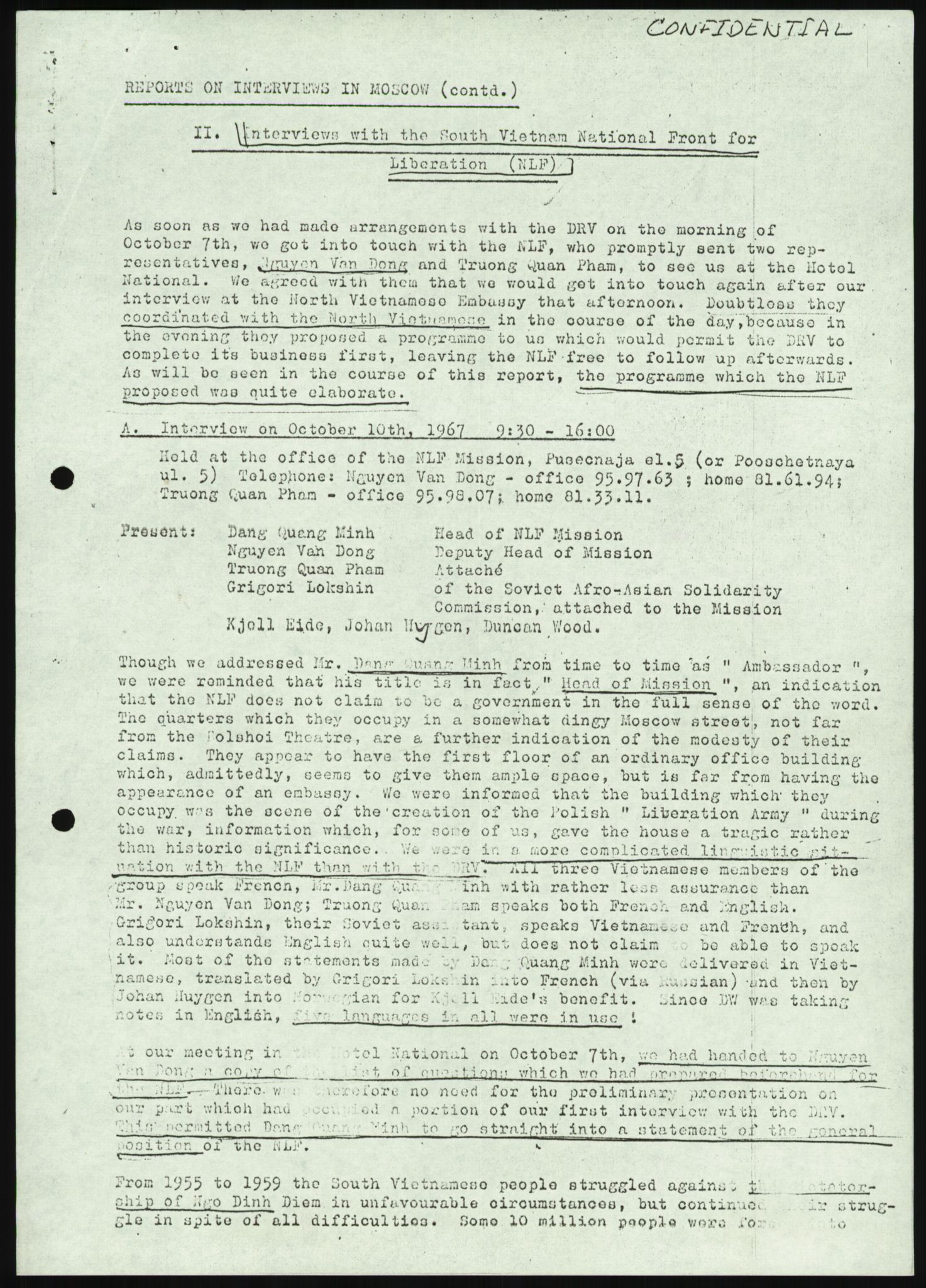 Utenriksdepartementet, hovedarkiv, AV/RA-S-6794/D/Da/Daa/L0969/0001: Verdenspolitikk. Fremmede staters politikk. Generelt / Sør-Vietnam: Nobelpristakeres fredsaksjoner (2 mapper), 1967-1969, p. 26