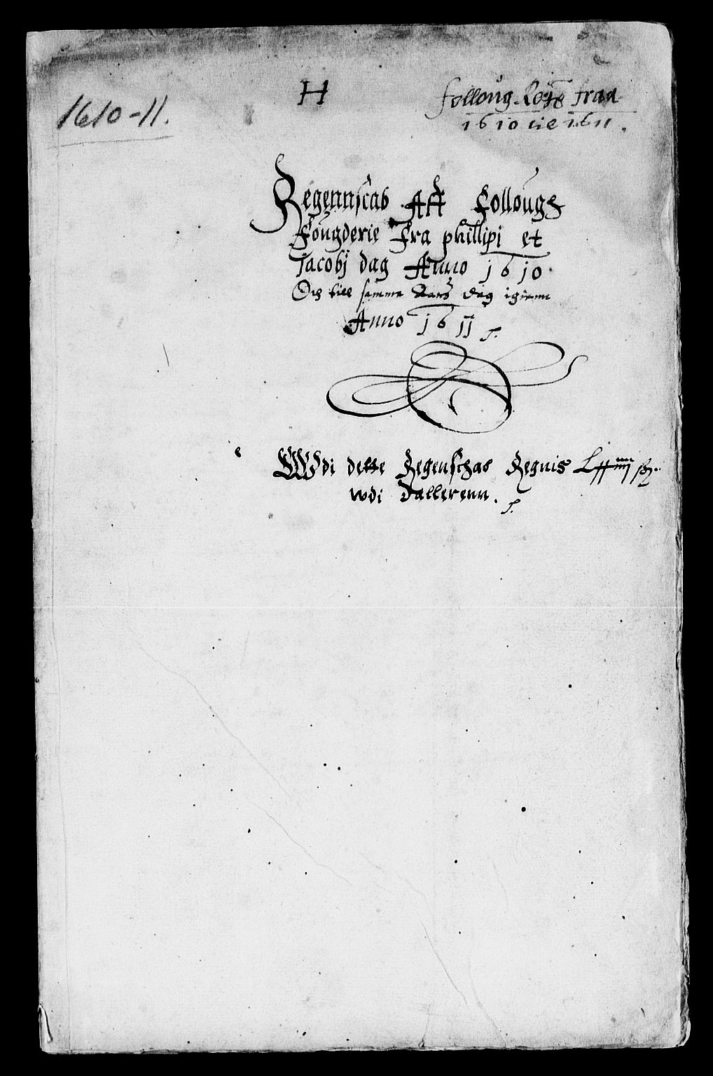 Rentekammeret inntil 1814, Reviderte regnskaper, Lensregnskaper, RA/EA-5023/R/Rb/Rba/L0026: Akershus len, 1610-1612