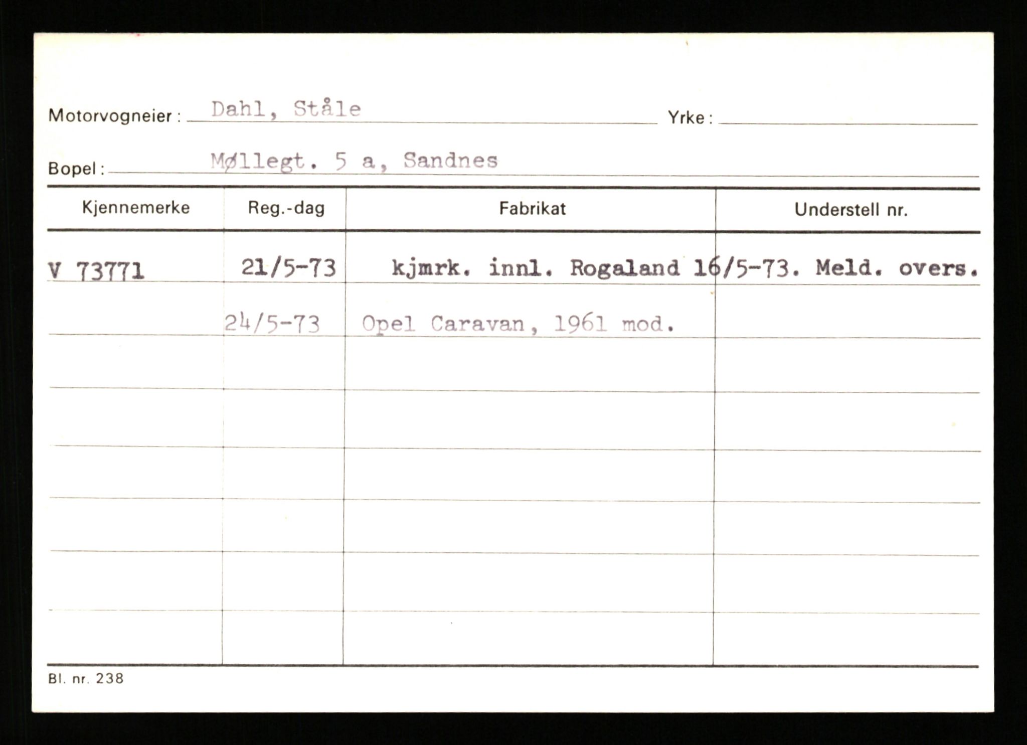 Stavanger trafikkstasjon, AV/SAST-A-101942/0/G/L0008: Registreringsnummer: 67519 - 84533, 1930-1971, p. 937