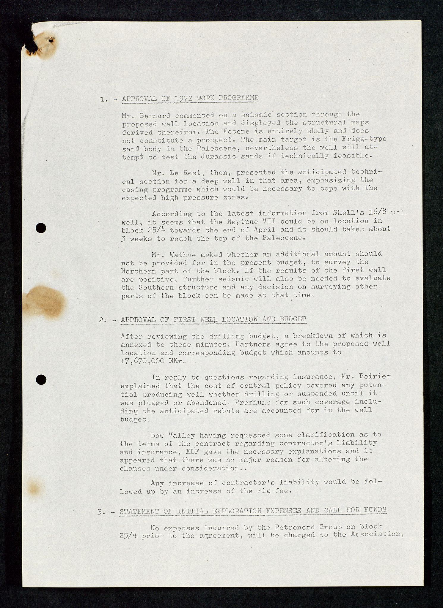 Industridepartementet, Oljekontoret, SAST/A-101348/Da/L0010:  Arkivnøkkel 725 - 744 Boring, undersøkelser, bilder, 1964-1972, p. 499