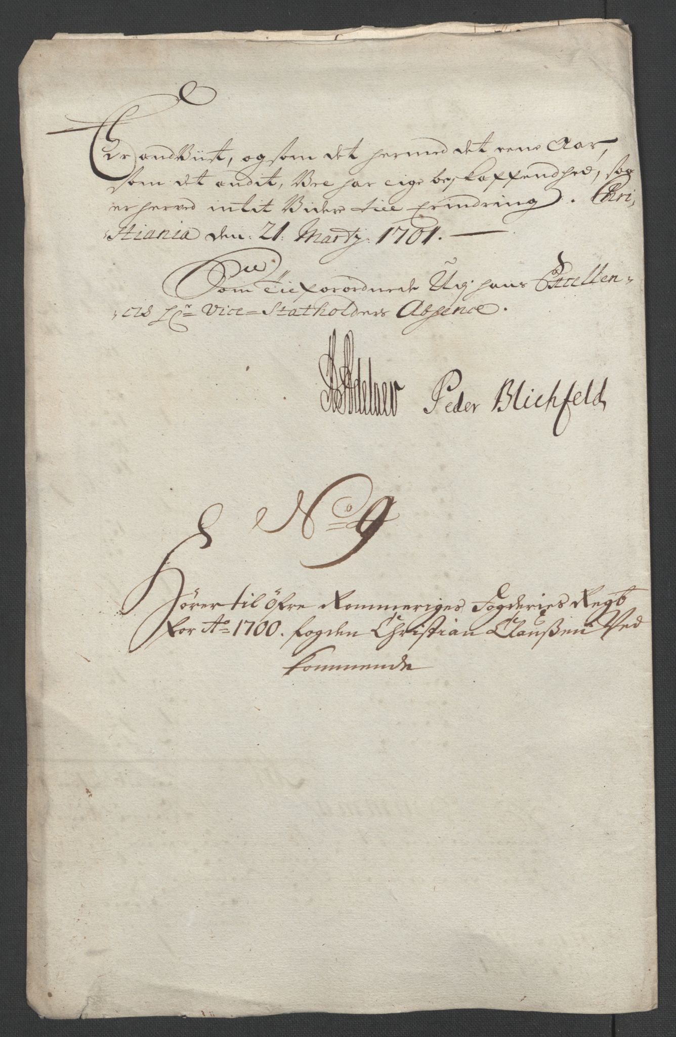 Rentekammeret inntil 1814, Reviderte regnskaper, Fogderegnskap, RA/EA-4092/R12/L0712: Fogderegnskap Øvre Romerike, 1700, p. 246