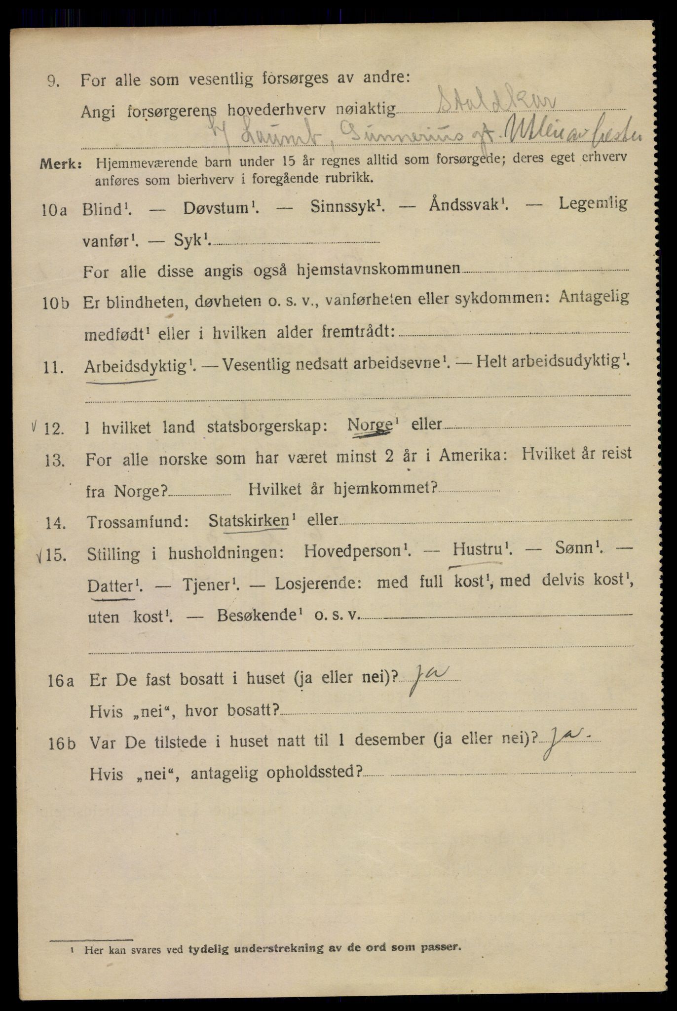 SAO, 1920 census for Kristiania, 1920, p. 413282