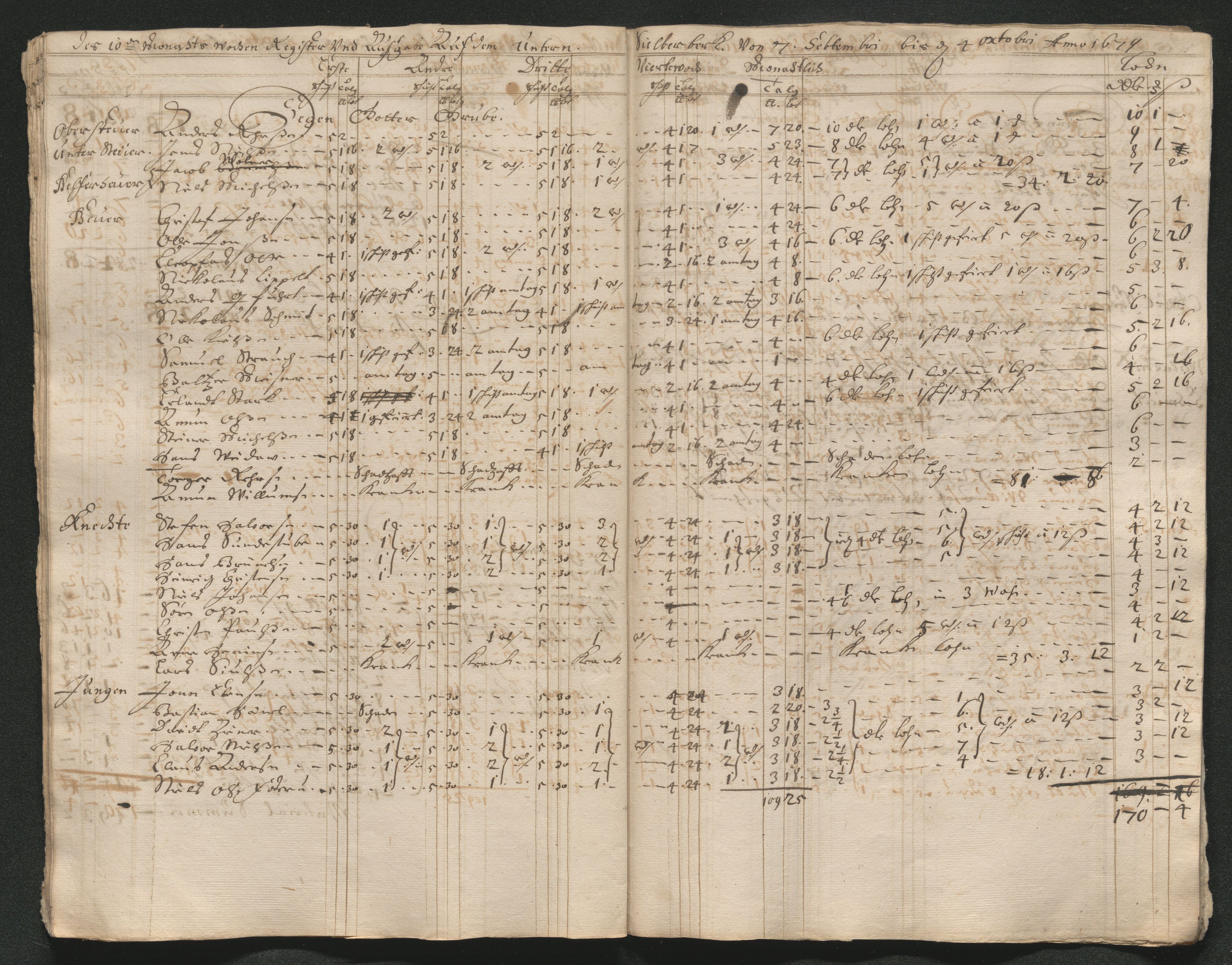 Kongsberg Sølvverk 1623-1816, AV/SAKO-EA-3135/001/D/Dc/Dcd/L0046: Utgiftsregnskap for gruver m.m., 1679, p. 86