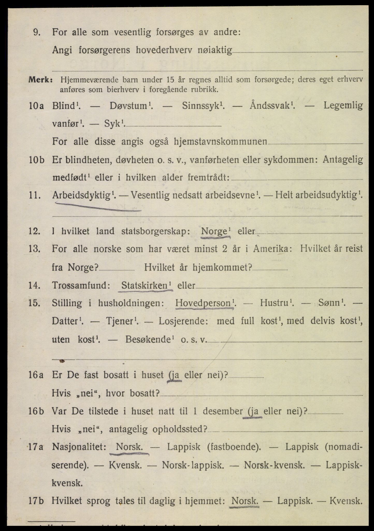 SAT, 1920 census for Nærøy, 1920, p. 3342