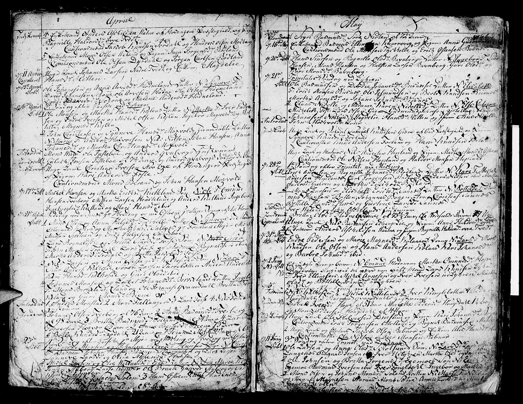 Lindås Sokneprestembete, AV/SAB-A-76701/H/Haa/Haaa/L0006: Parish register (official) no. A 6, 1813-1823, p. 10