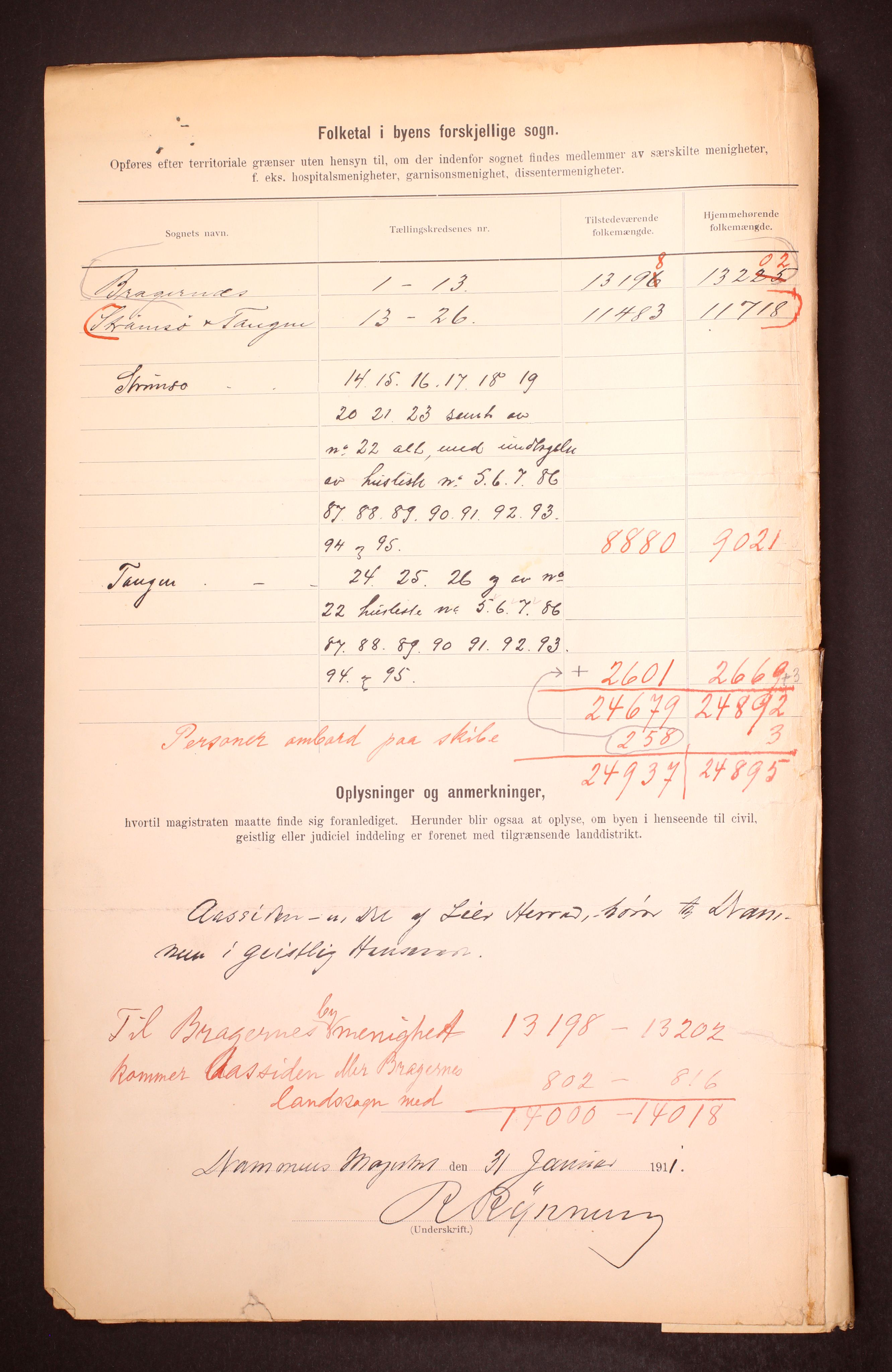 RA, 1910 census for Drammen, 1910, p. 4