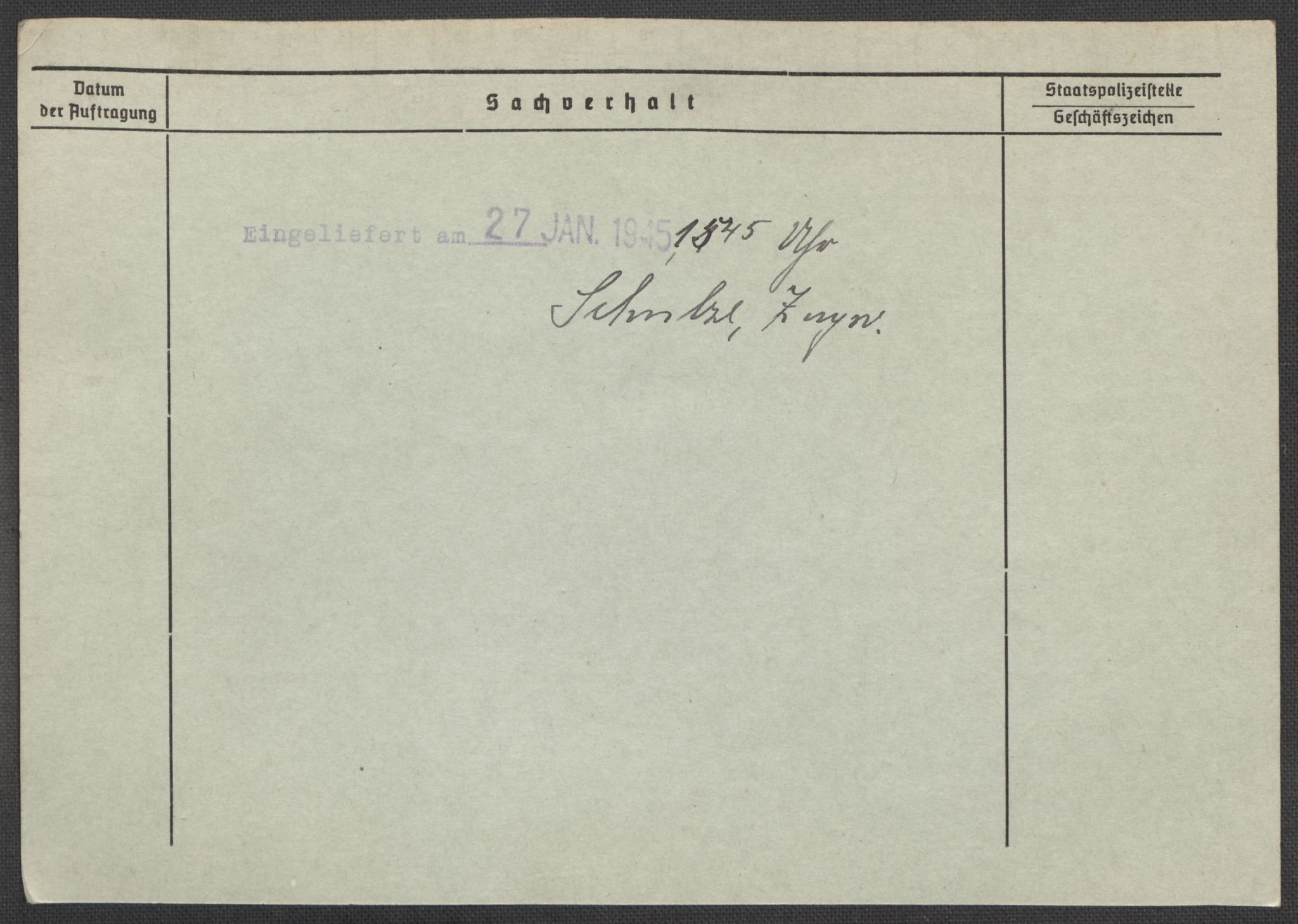 Befehlshaber der Sicherheitspolizei und des SD, RA/RAFA-5969/E/Ea/Eaa/L0010: Register over norske fanger i Møllergata 19: Sø-Å, 1940-1945, p. 789