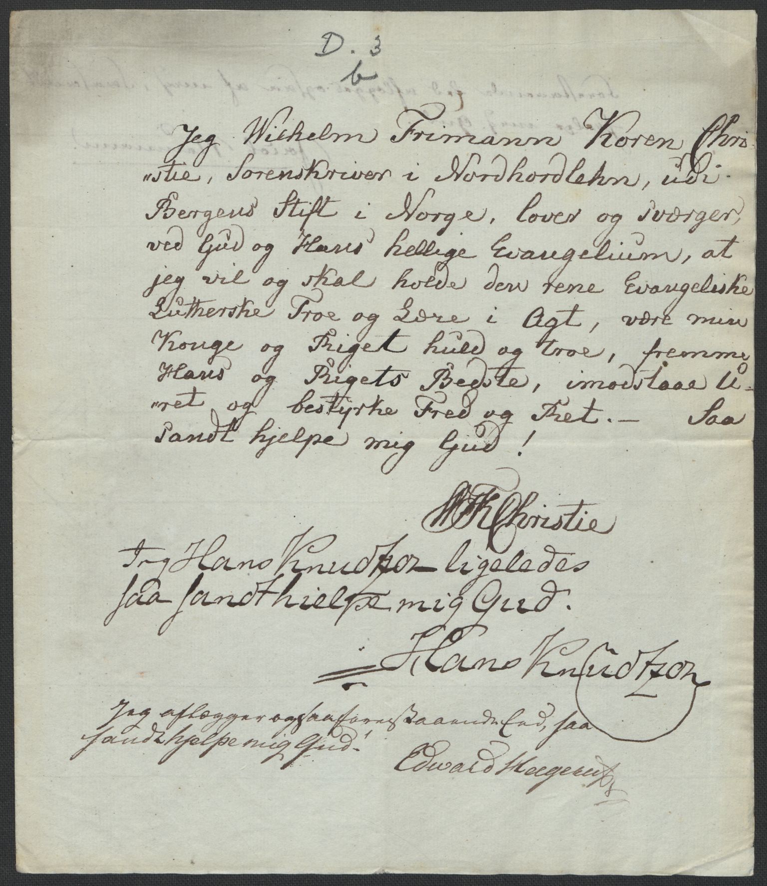 Christie, Wilhelm Frimann Koren, RA/PA-0014/F/L0004: Christies dokumenter fra 1814, 1814, p. 200