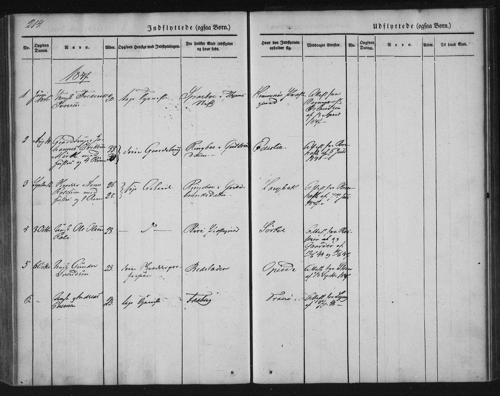 Ministerialprotokoller, klokkerbøker og fødselsregistre - Nordland, AV/SAT-A-1459/859/L0843: Parish register (official) no. 859A03, 1840-1848, p. 214