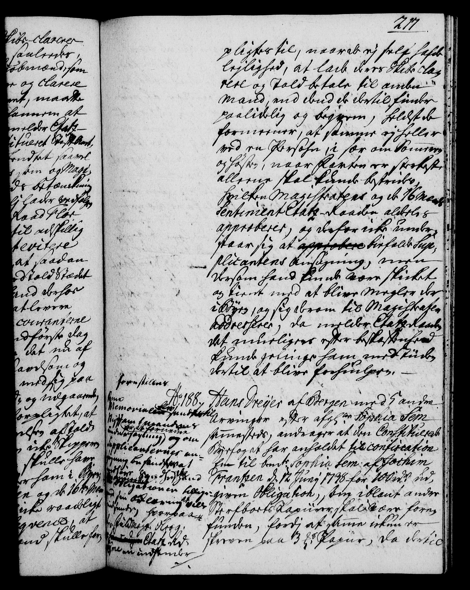 Rentekammeret, Kammerkanselliet, RA/EA-3111/G/Gh/Gha/L0023: Norsk ekstraktmemorialprotokoll (merket RK 53.68), 1741-1742, p. 217