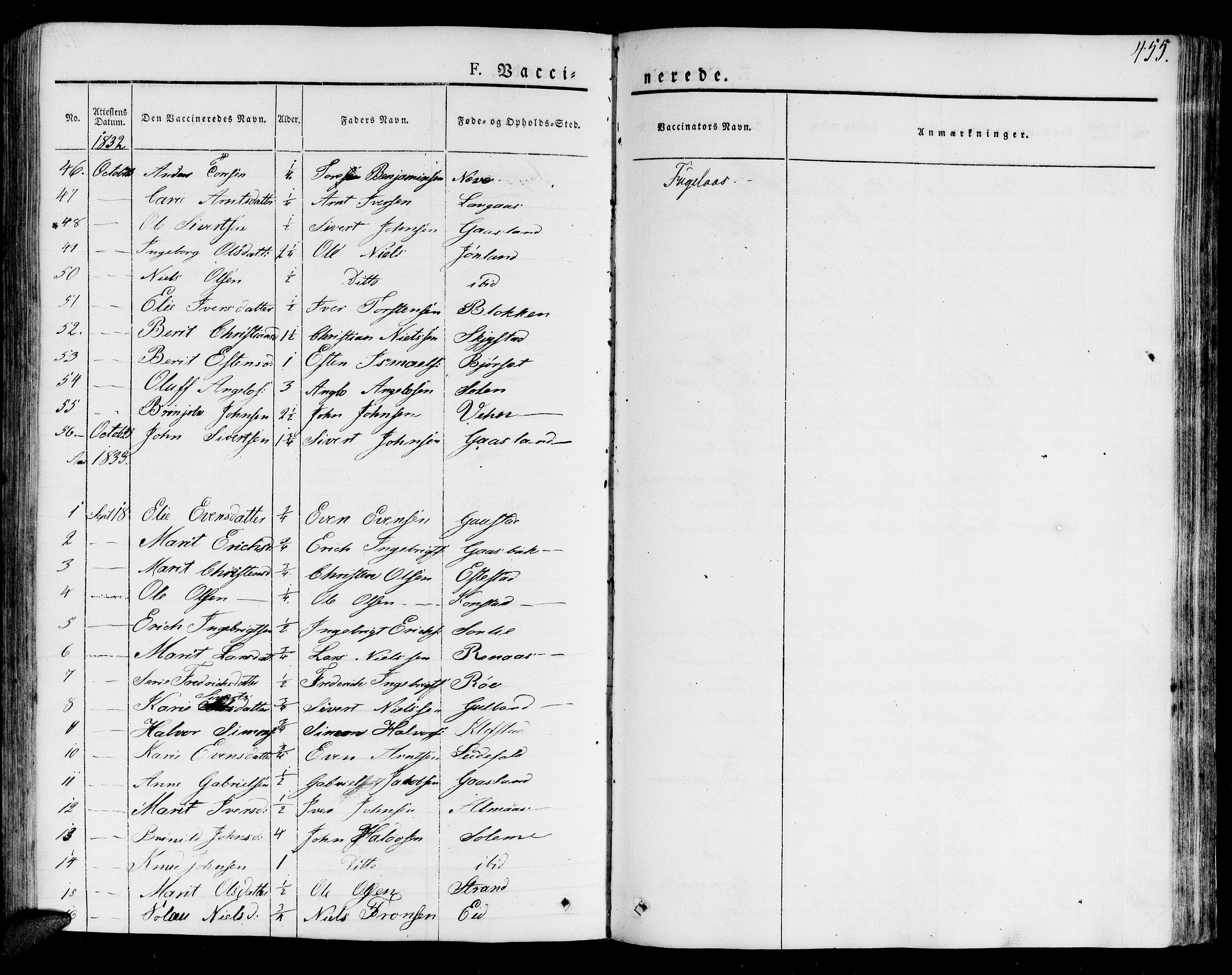 Ministerialprotokoller, klokkerbøker og fødselsregistre - Sør-Trøndelag, SAT/A-1456/691/L1070: Parish register (official) no. 691A05 /1, 1826-1841, p. 455