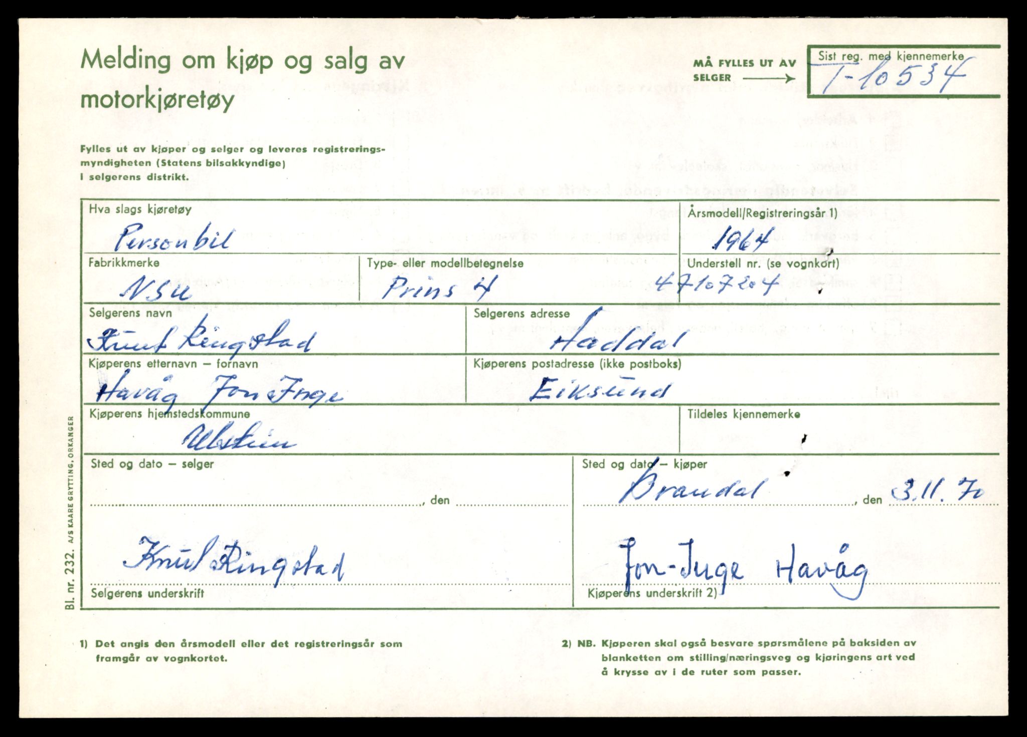 Møre og Romsdal vegkontor - Ålesund trafikkstasjon, SAT/A-4099/F/Fe/L0021: Registreringskort for kjøretøy T 10471 - T 10583, 1927-1998, p. 1781