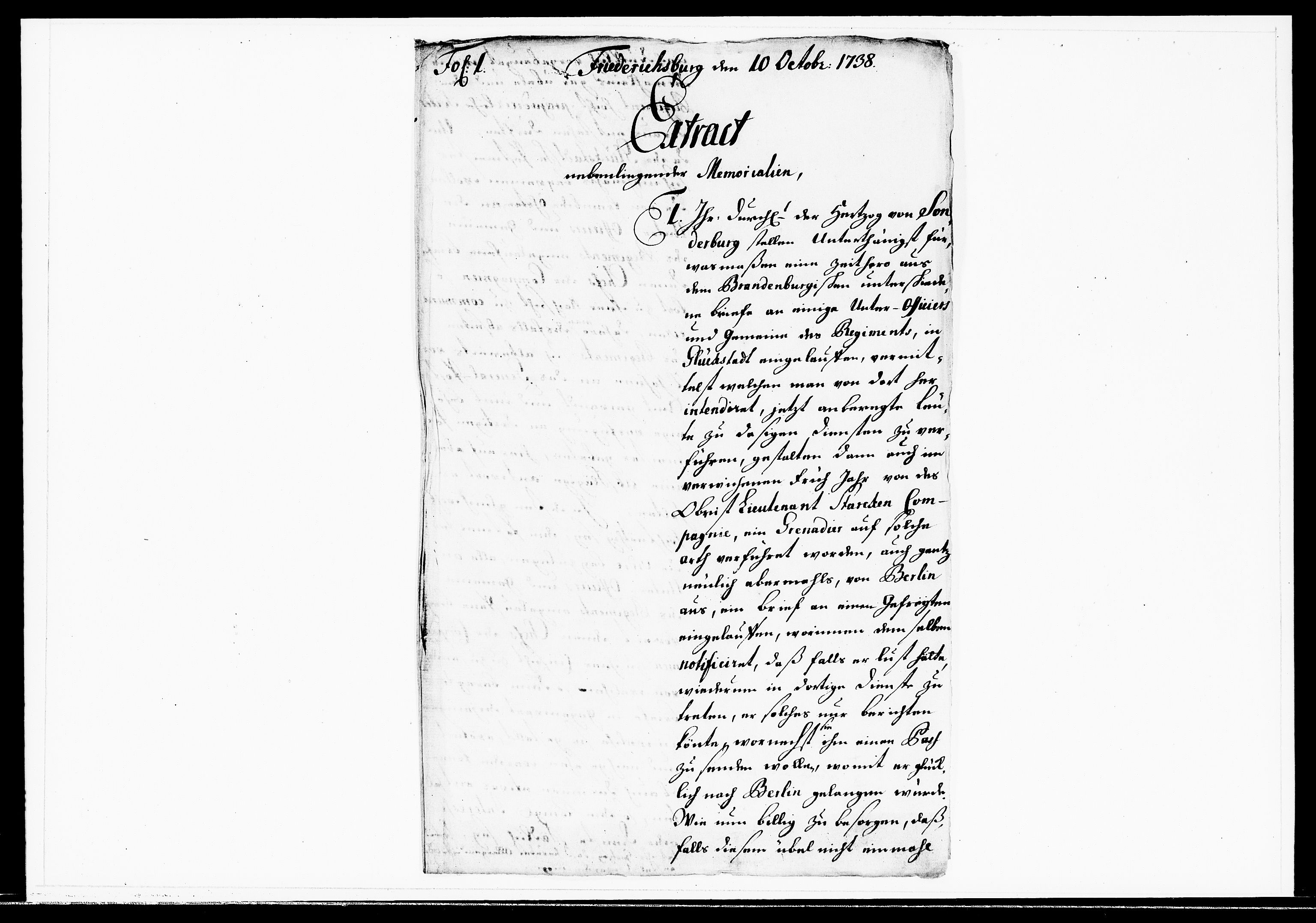 Krigskollegiet, Krigskancelliet, DRA/A-0006/-/1143-1150: Refererede sager, 1738, p. 444