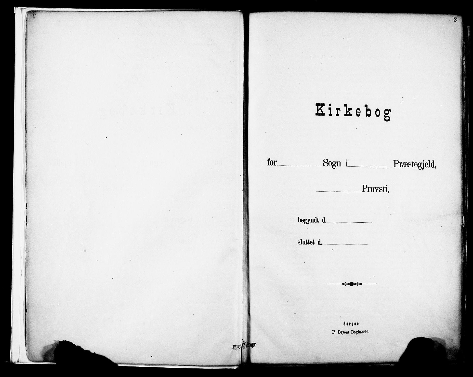 Voss sokneprestembete, SAB/A-79001/H/Haa: Parish register (official) no. A 21, 1887-1903, p. 2