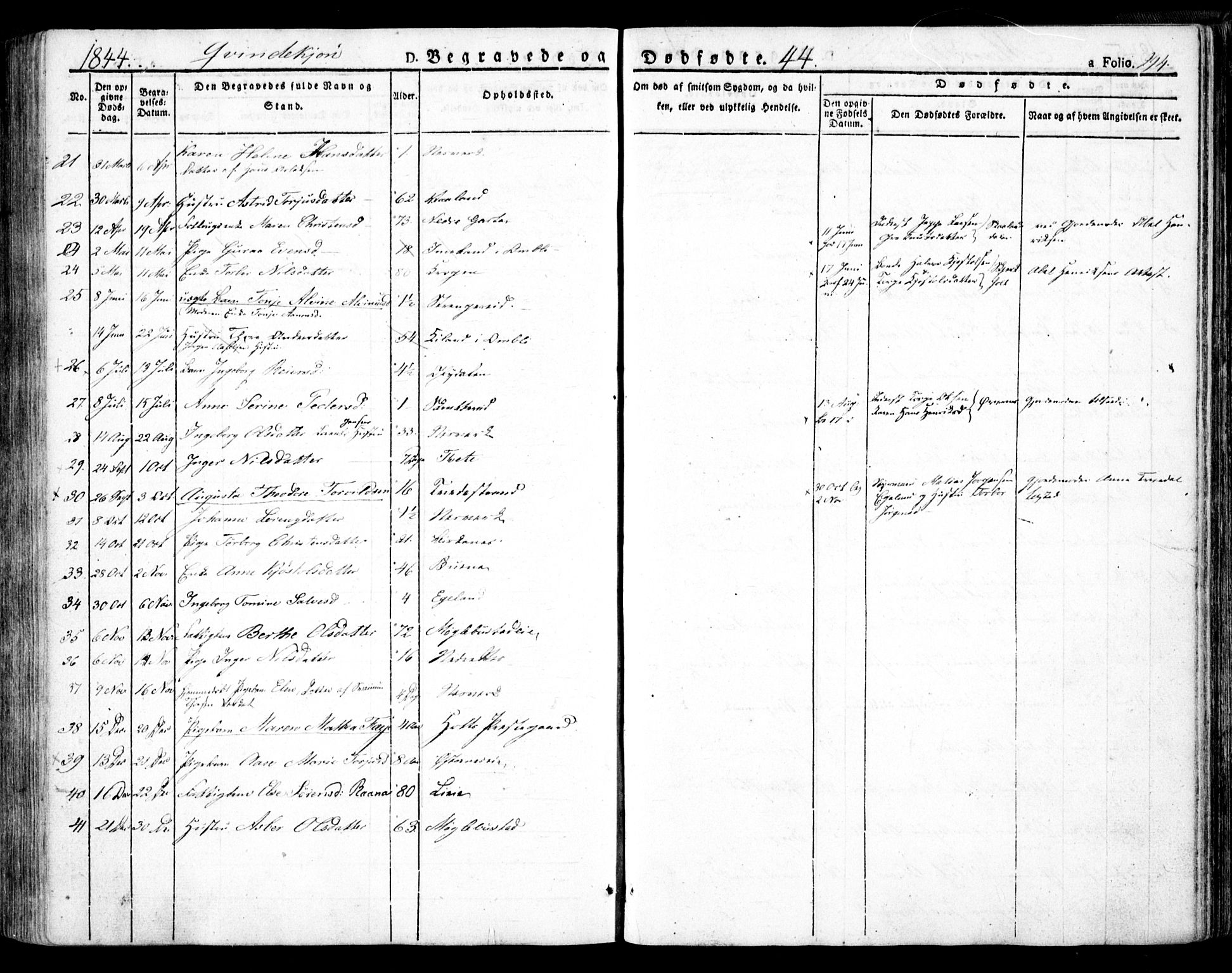 Holt sokneprestkontor, AV/SAK-1111-0021/F/Fa/L0007: Parish register (official) no. A 7, 1836-1848, p. 294