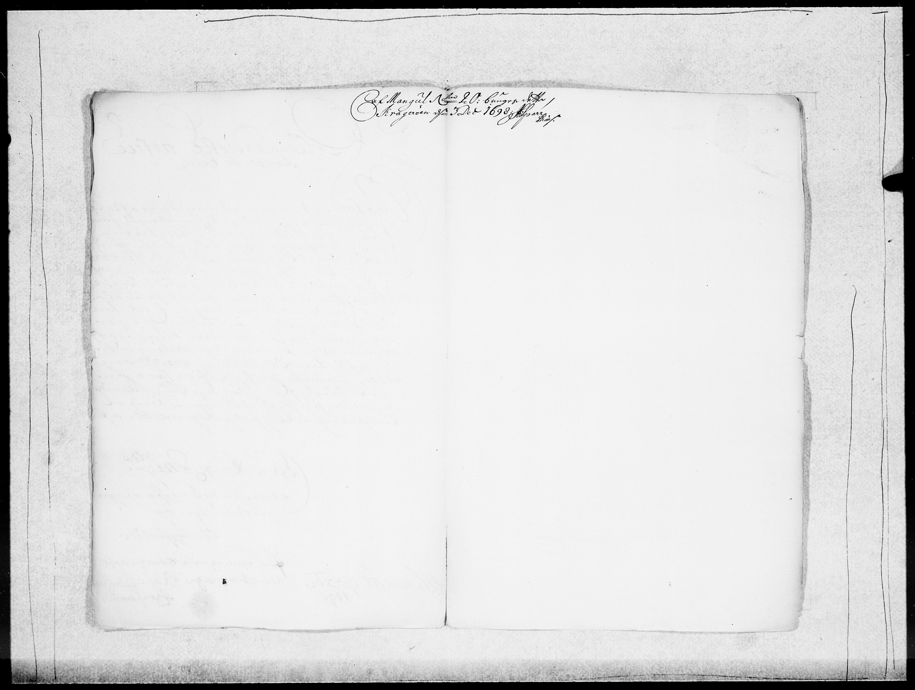 Danske Kanselli 1572-1799, AV/RA-EA-3023/F/Fc/Fcc/Fcca/L0048: Norske innlegg 1572-1799, 1697-1699, p. 354