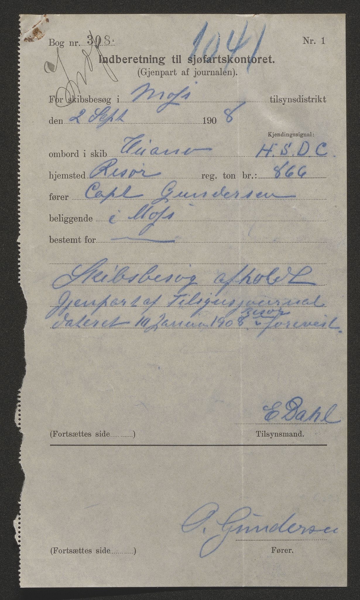 Sjøfartsdirektoratet med forløpere, skipsmapper slettede skip, AV/RA-S-4998/F/Fa/L0519: --, 1850-1922, p. 47