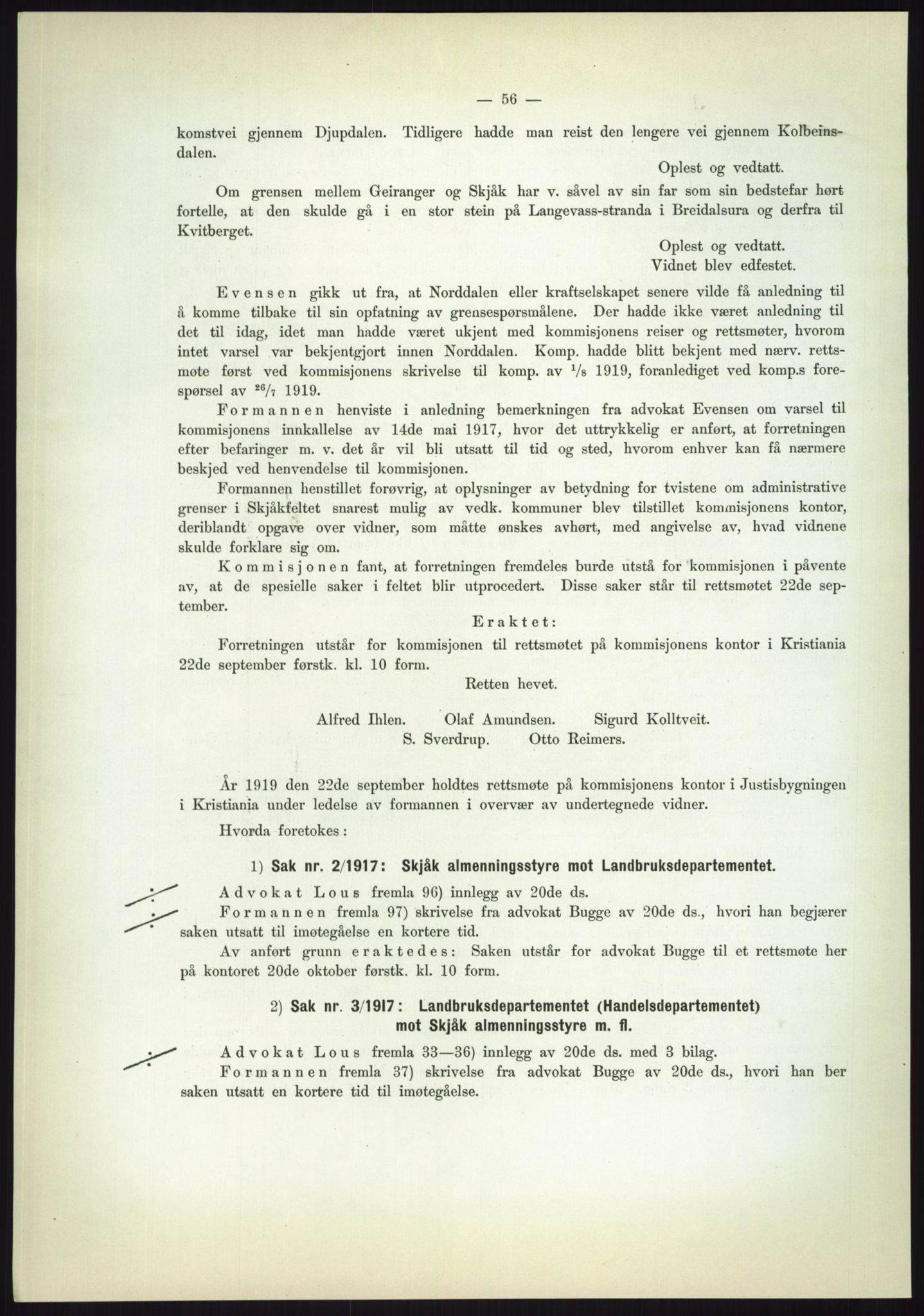 Høyfjellskommisjonen, AV/RA-S-1546/X/Xa/L0001: Nr. 1-33, 1909-1953, p. 2899