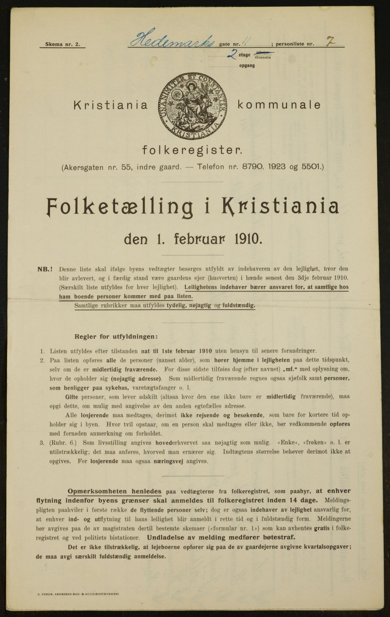 OBA, Municipal Census 1910 for Kristiania, 1910, p. 34792