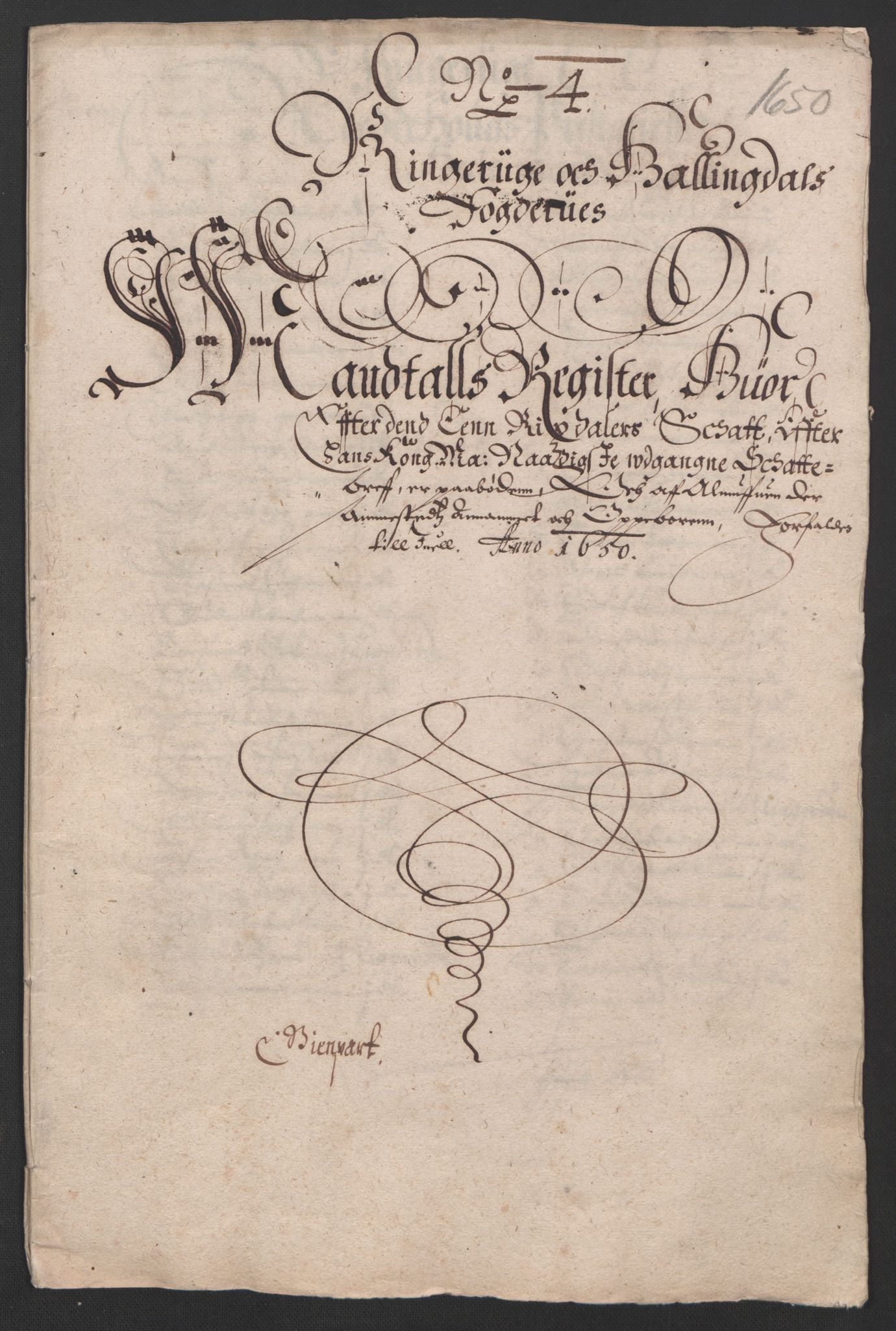 Rentekammeret inntil 1814, Reviderte regnskaper, Lensregnskaper, AV/RA-EA-5023/R/Rb/Rba/L0203: Akershus len, 1650-1651