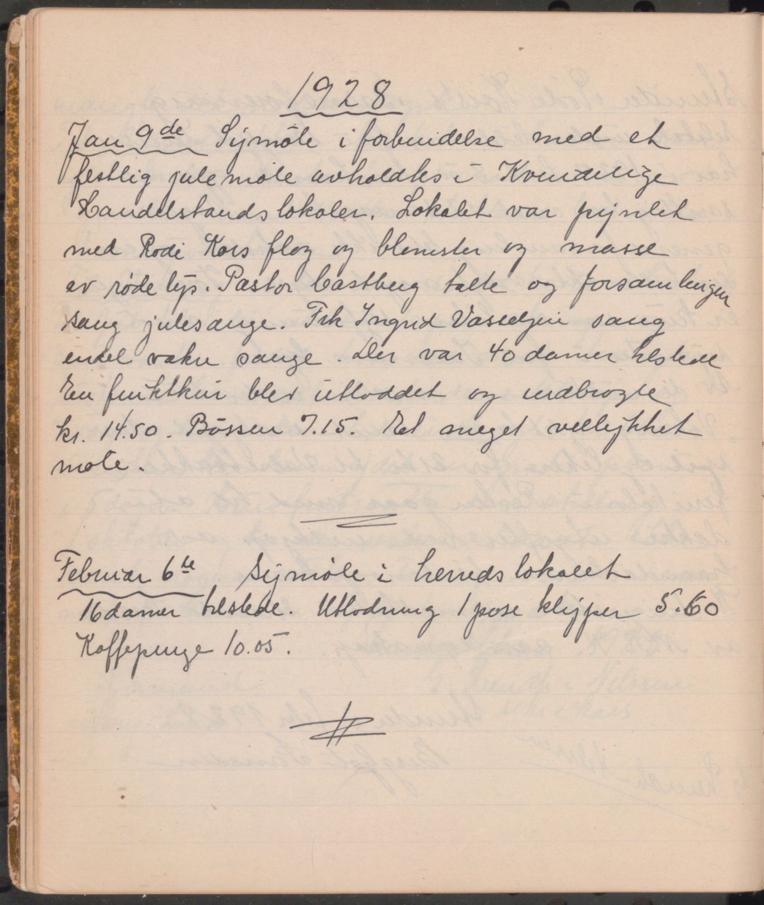 Trondheim Røde Kors, TRKO/PA-1204/A/Ab/L0004: Dagbok for Strinda Røde Kors, 1926-1952, p. 30