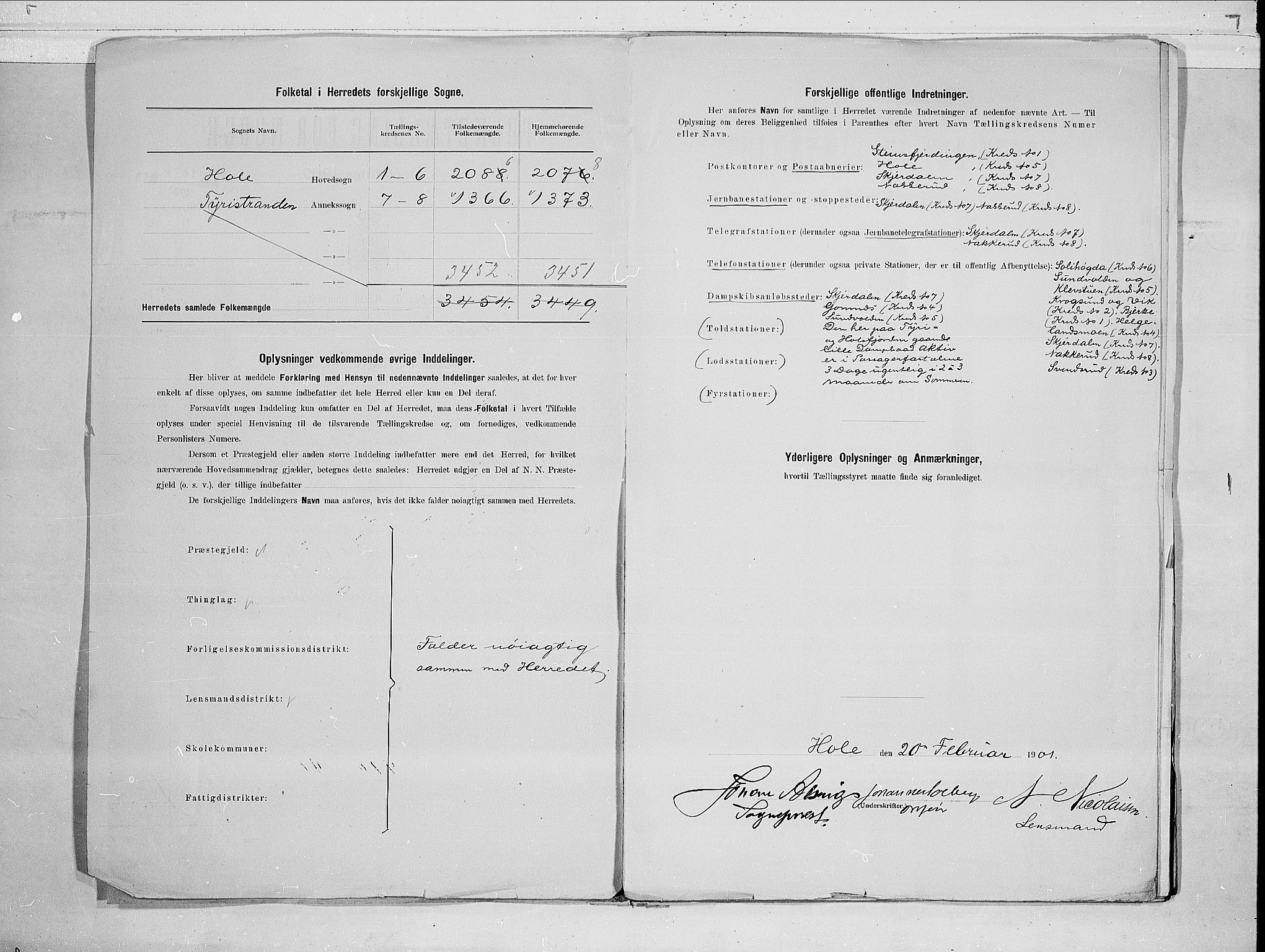 RA, 1900 census for Hole, 1900, p. 3