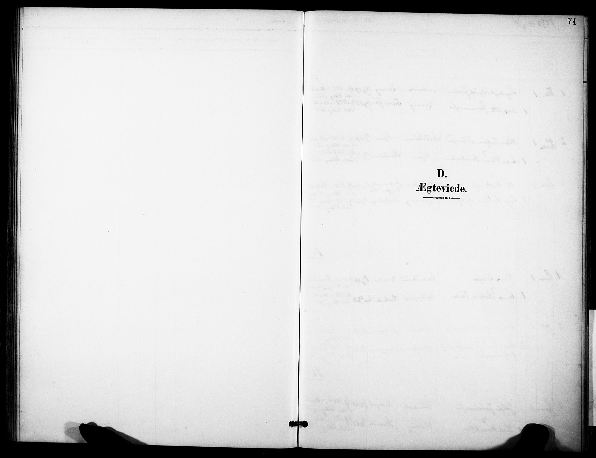 Skåtøy kirkebøker, AV/SAKO-A-304/F/Fb/L0001: Parish register (official) no. II 1, 1892-1916, p. 74