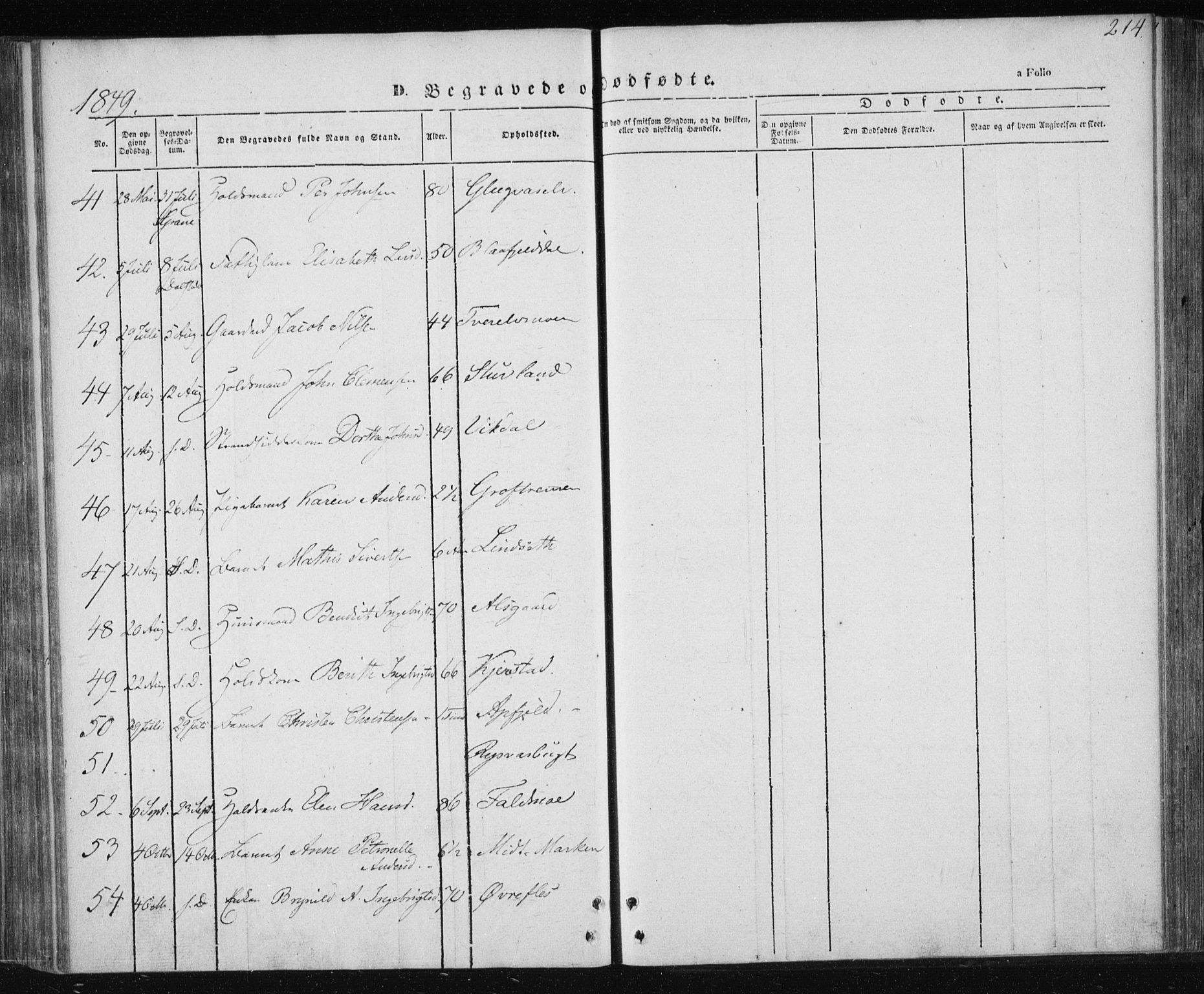 Ministerialprotokoller, klokkerbøker og fødselsregistre - Nordland, AV/SAT-A-1459/820/L0291: Parish register (official) no. 820A12, 1846-1854, p. 214