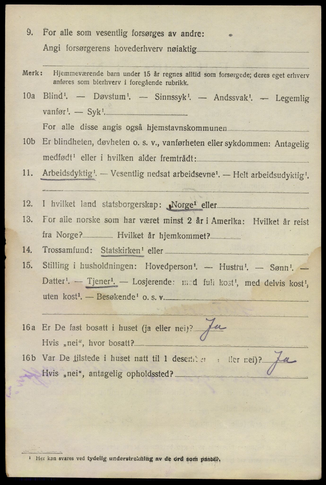 SAO, 1920 census for Bærum, 1920, p. 18203