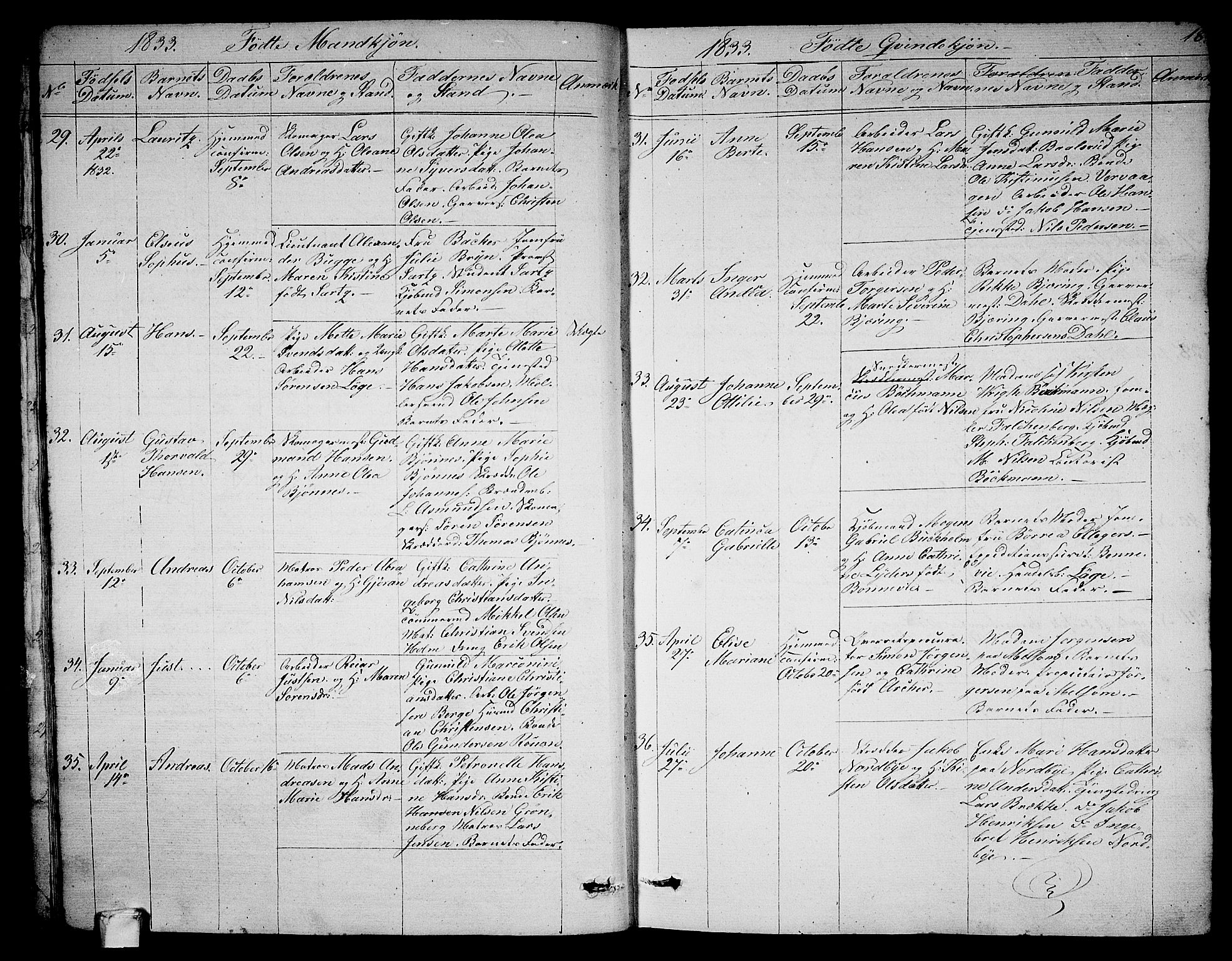 Larvik kirkebøker, AV/SAKO-A-352/G/Ga/L0003a: Parish register (copy) no. I 3A, 1830-1870, p. 18