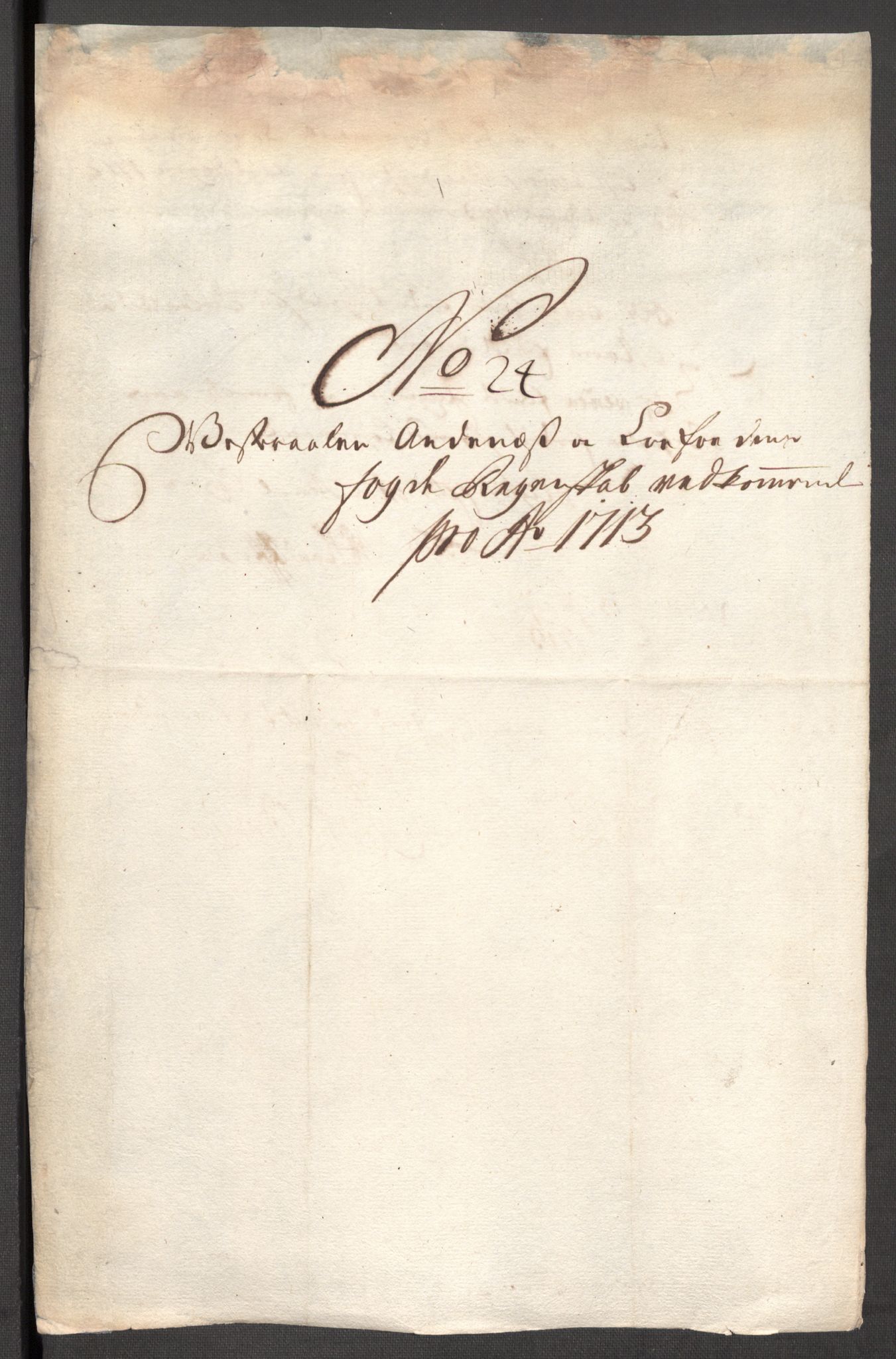 Rentekammeret inntil 1814, Reviderte regnskaper, Fogderegnskap, AV/RA-EA-4092/R67/L4679: Fogderegnskap Vesterålen, Andenes og Lofoten, 1711-1713, p. 238