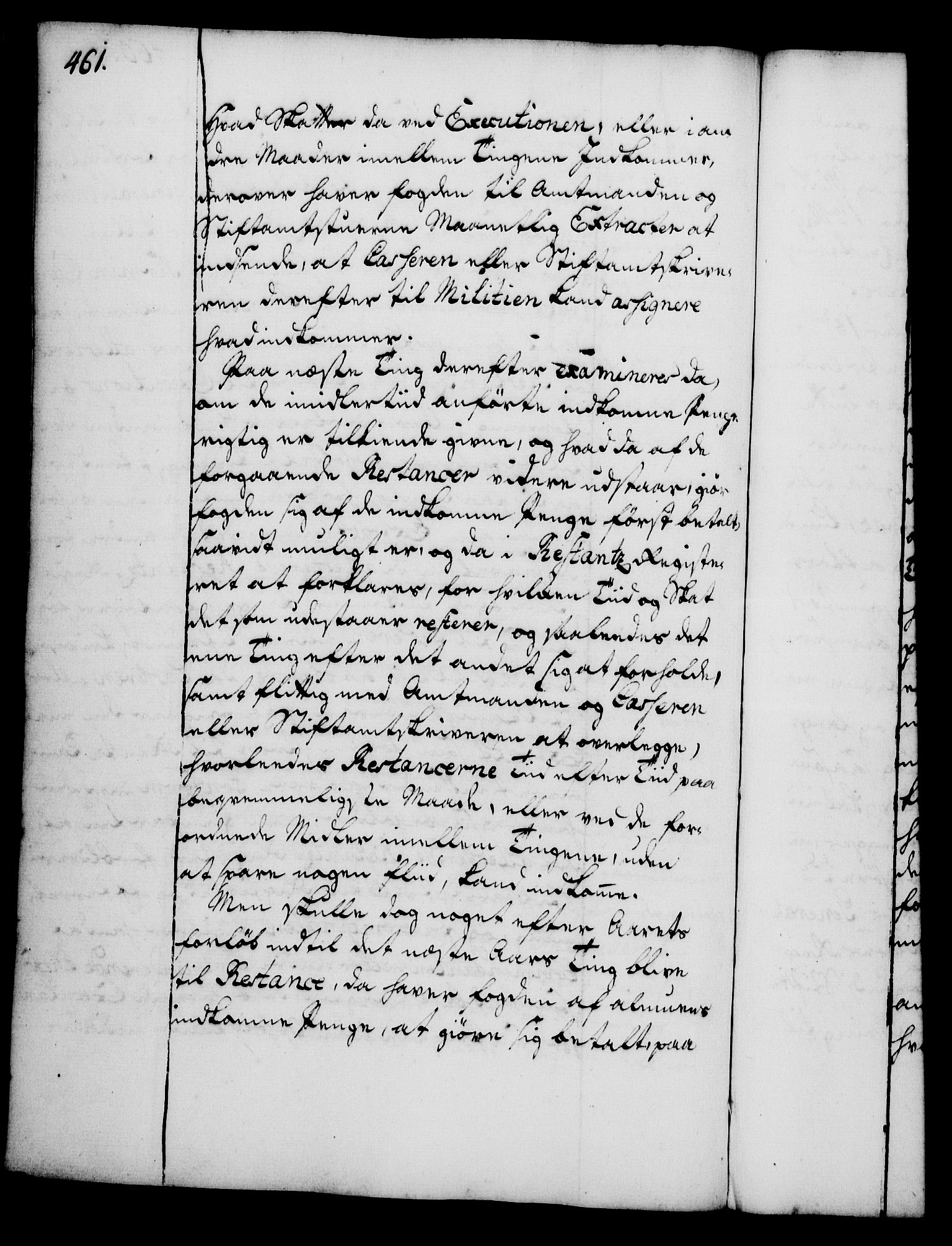 Rentekammeret, Kammerkanselliet, RA/EA-3111/G/Gg/Gga/L0005: Norsk ekspedisjonsprotokoll med register (merket RK 53.5), 1741-1749, p. 461