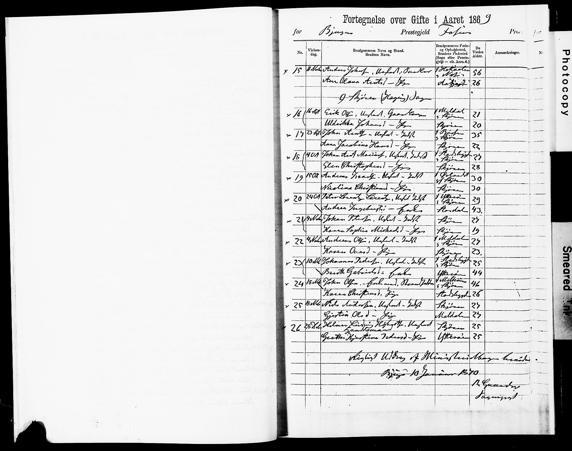 Ministerialprotokoller, klokkerbøker og fødselsregistre - Sør-Trøndelag, AV/SAT-A-1456/651/L0642: Parish register (official) no. 651A01, 1866-1872