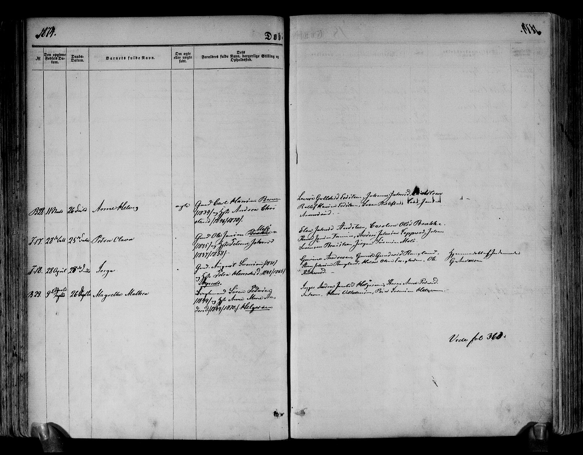 Brunlanes kirkebøker, AV/SAKO-A-342/F/Fa/L0005: Parish register (official) no. I 5, 1862-1877