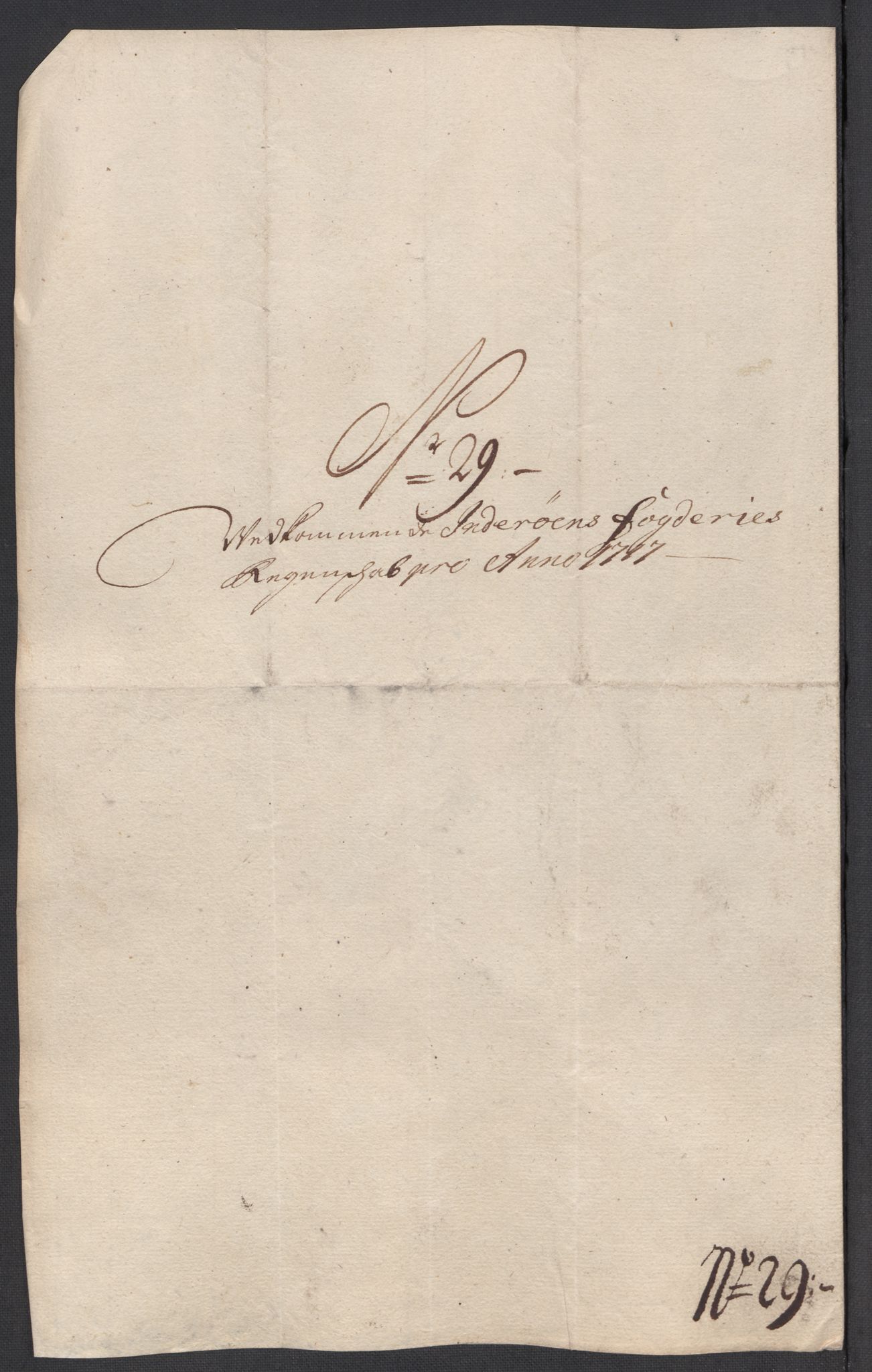 Rentekammeret inntil 1814, Reviderte regnskaper, Fogderegnskap, AV/RA-EA-4092/R63/L4325: Fogderegnskap Inderøy, 1717, p. 250