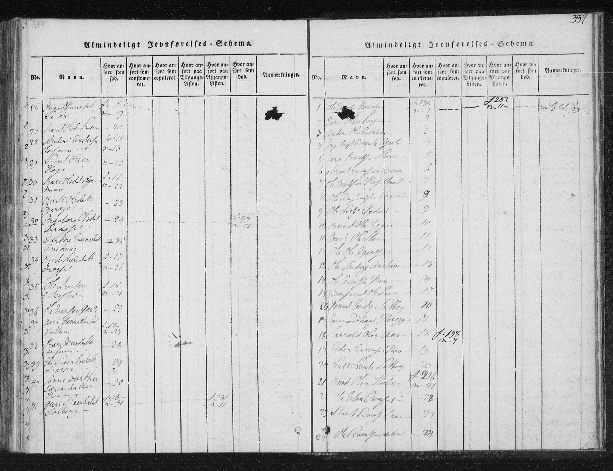 Ministerialprotokoller, klokkerbøker og fødselsregistre - Sør-Trøndelag, AV/SAT-A-1456/689/L1037: Parish register (official) no. 689A02, 1816-1842, p. 337